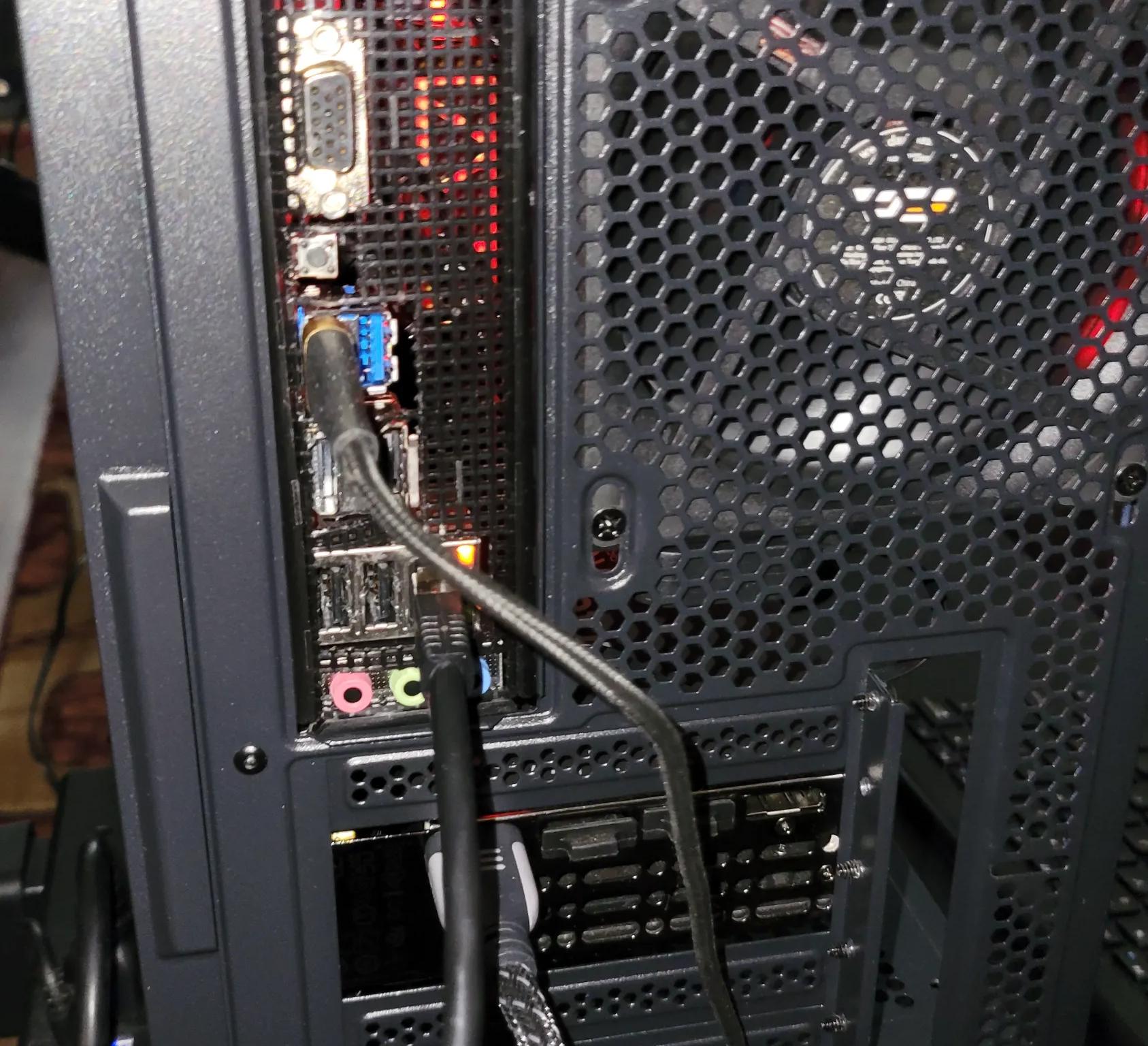 🖤🔥 Fiery Blackout MicroATX • Arc B550 LE• Benchmark-Tuned & Silent