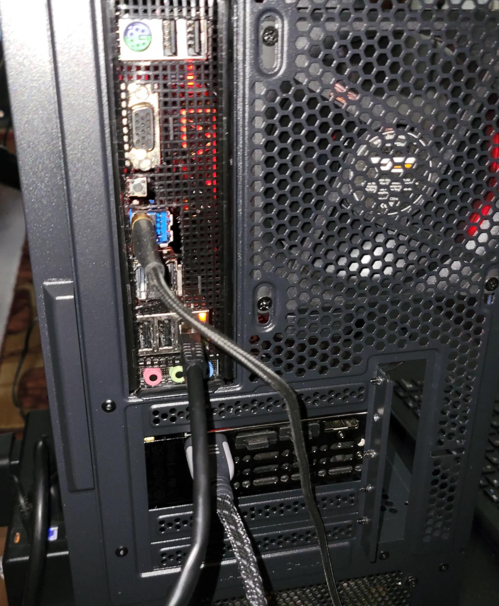 🖤🔥 Fiery Blackout MicroATX • Arc B550 LE• Benchmark-Tuned & Silent