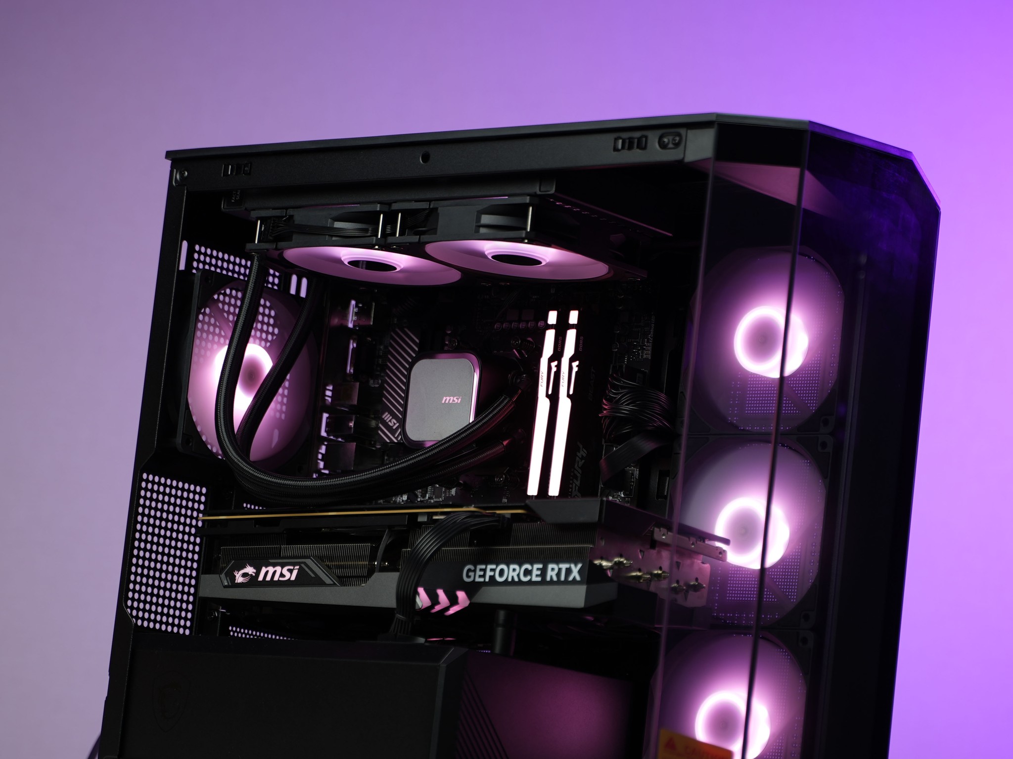 “NOIRGBFORM” RTX  4080 Ryzen 7 7700 32GB 2TB Windows 11 Workstation Gaming PC