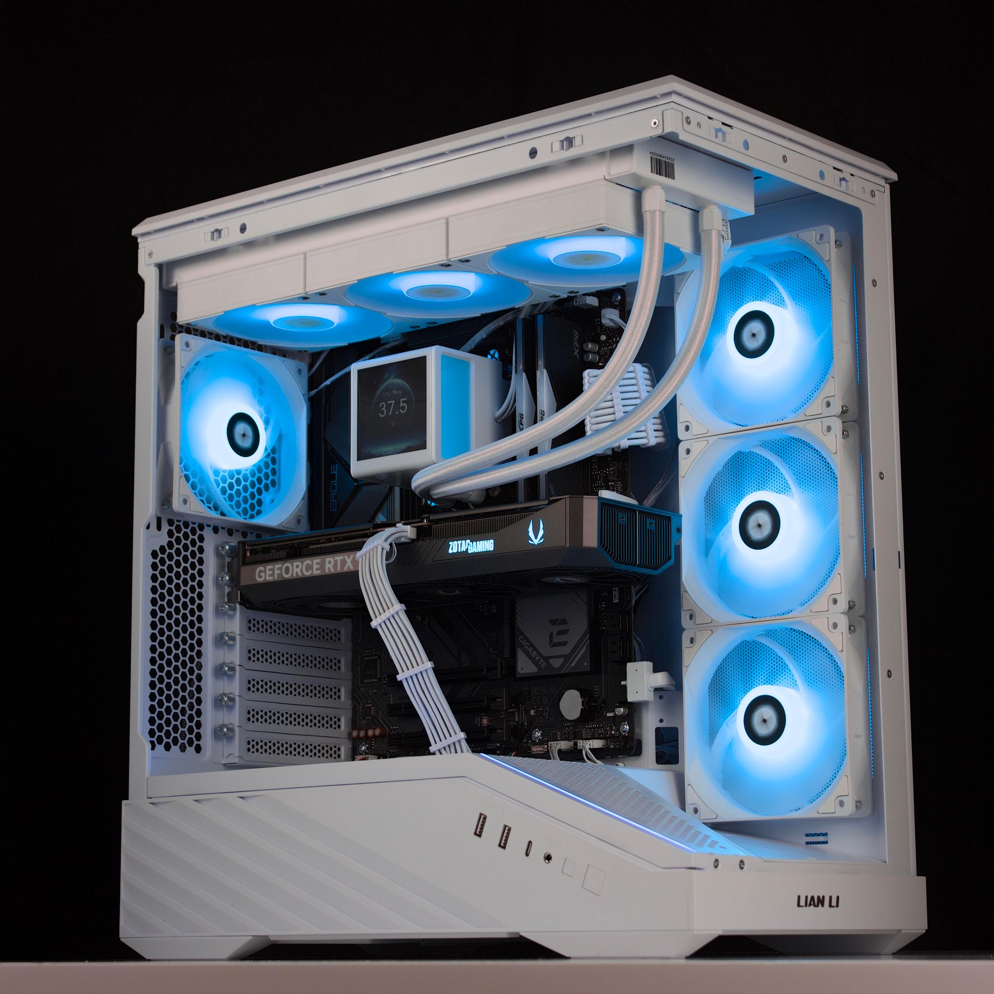 ❄️🧊💎 | Clean 1440P Gaming PC | RTX 5070 12GB, Ryzen 5 9600X, 32GB DDR5 RAM, 1TB NVMe SSD | ❄️🧊💎