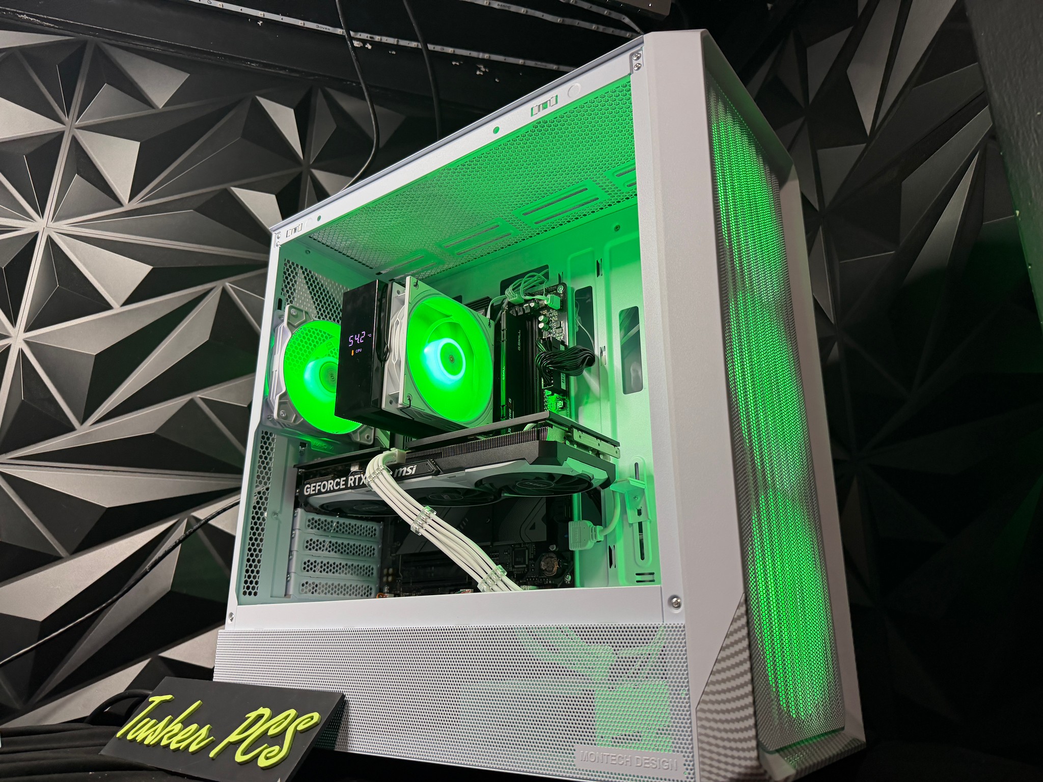 🤍⚡ WHITE FIBER ⚡🤍 Ryzen 5 8400F| RTX 4060Ti| 1.5 TB NVMe| 16 GB DDR5| 750W Gold PSU