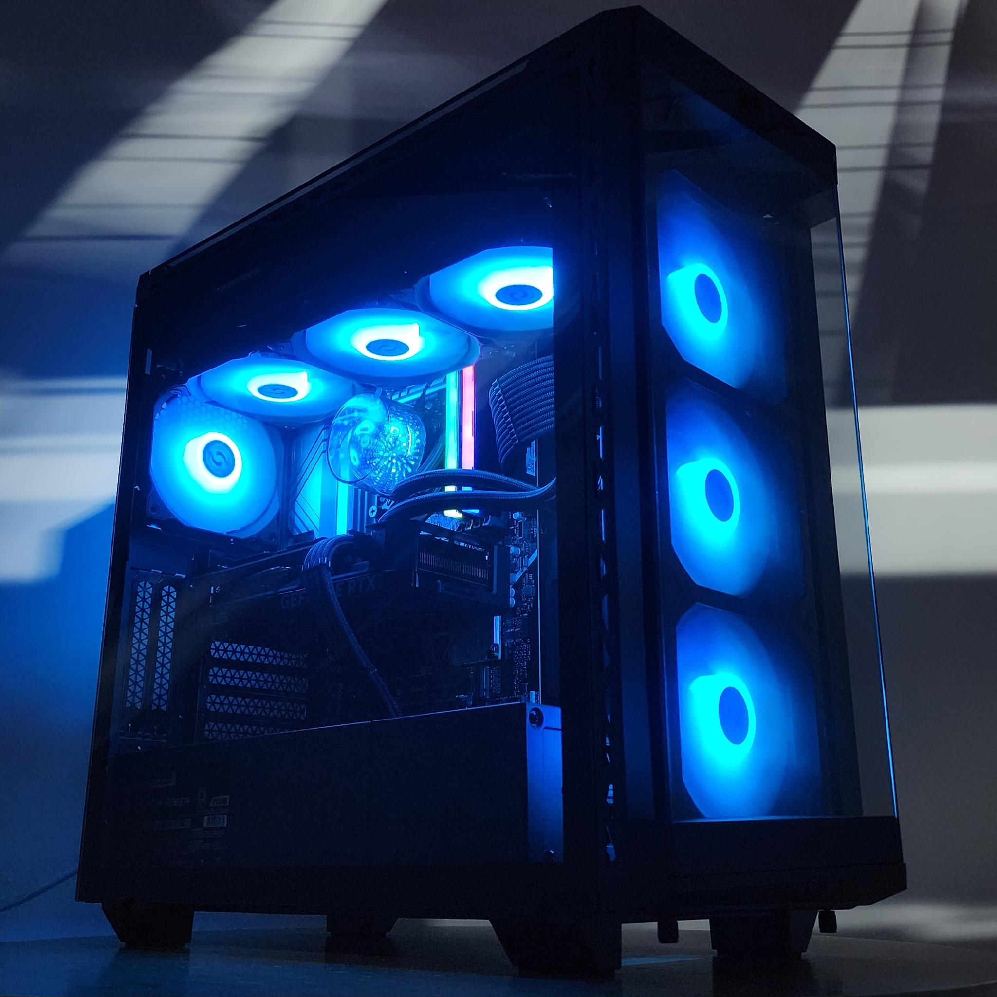 Gaming PC i7-12700KF 32GB RAM 2TB SSD RTX 4060 Ti 16GB Windows 11 Computer