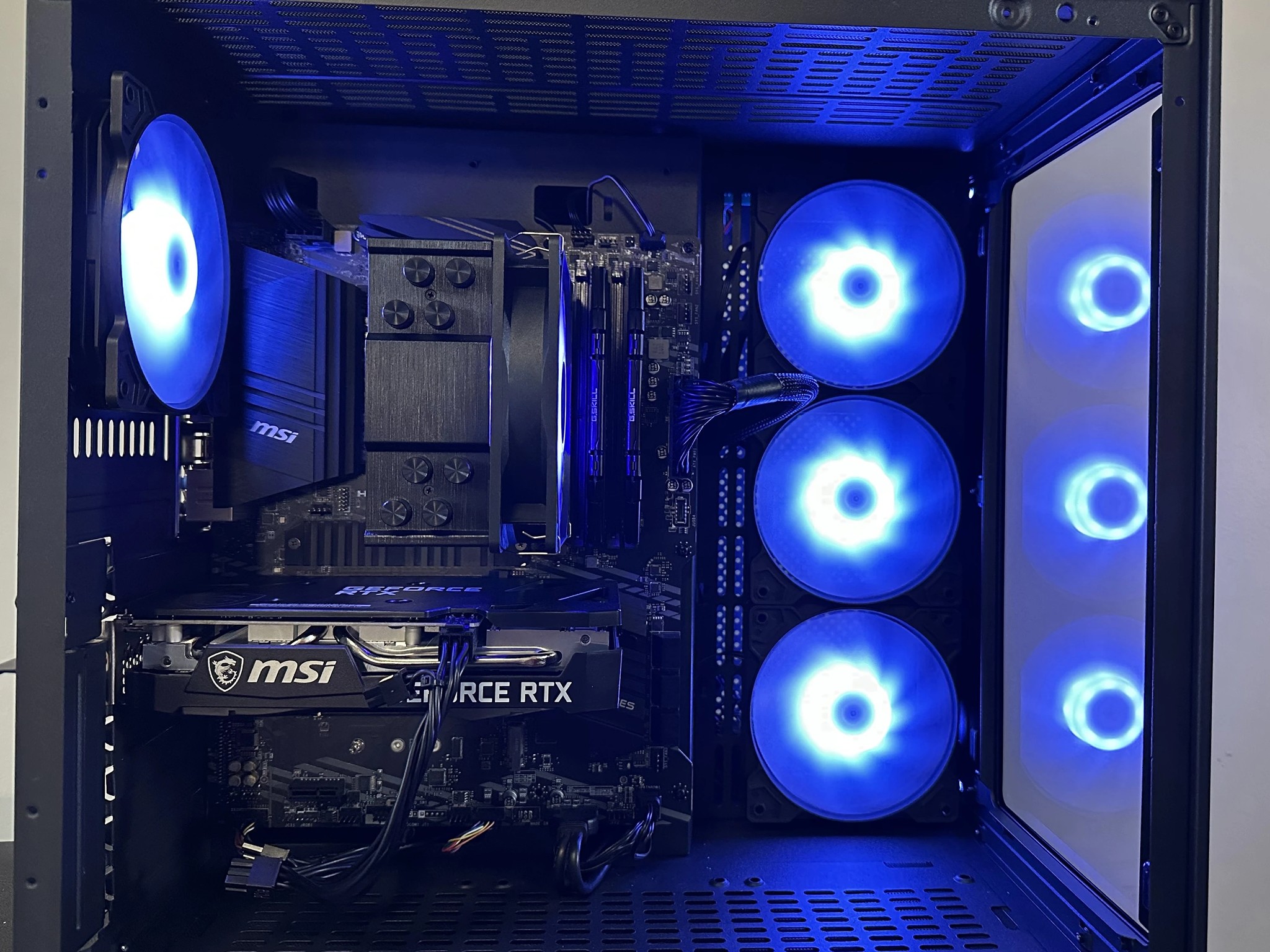 RTX 3050, Ryzen 5 3600, MSI B550-A PRO