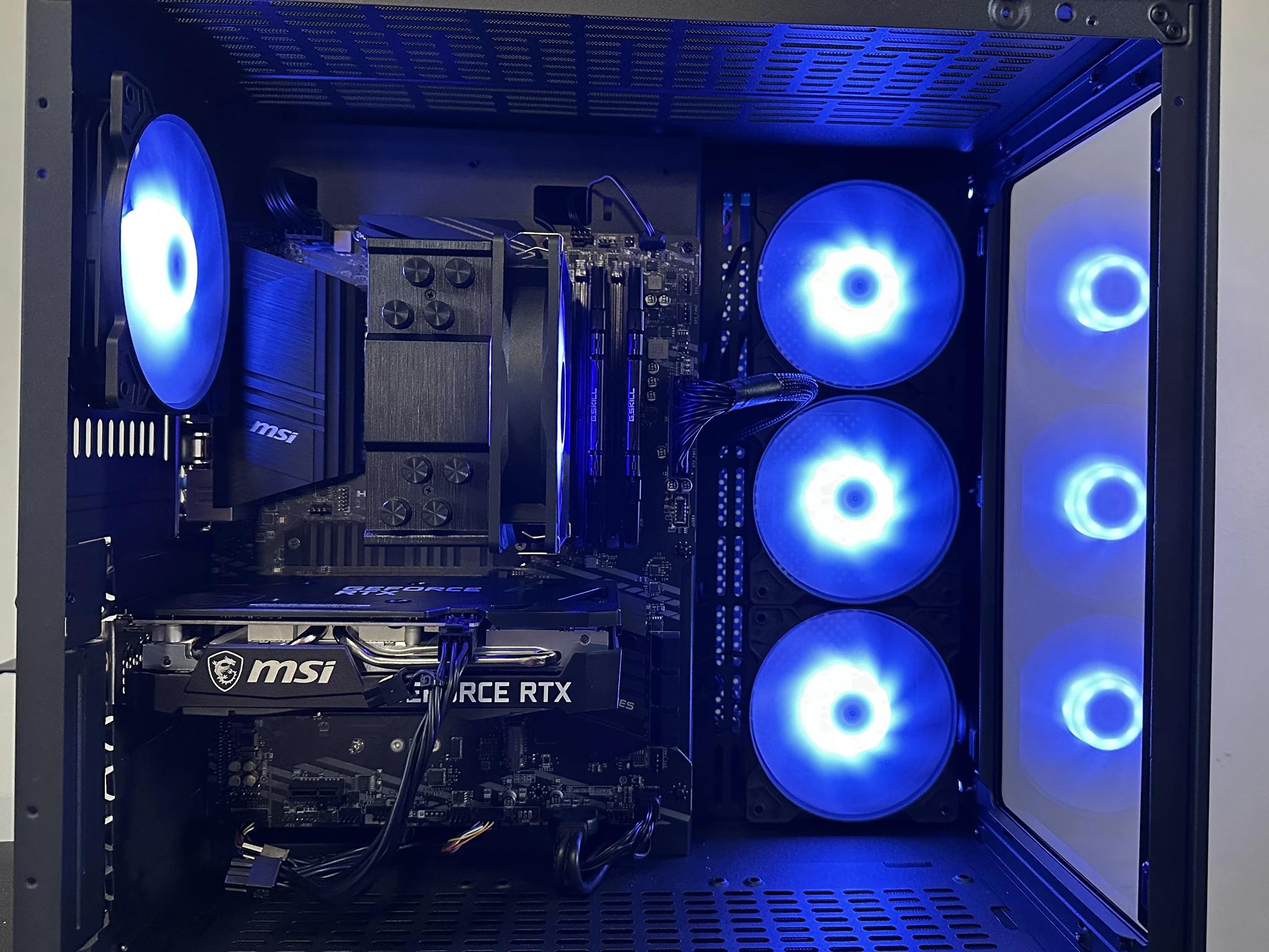 RTX 3050, Ryzen 5 3600, MSI B550-A PRO