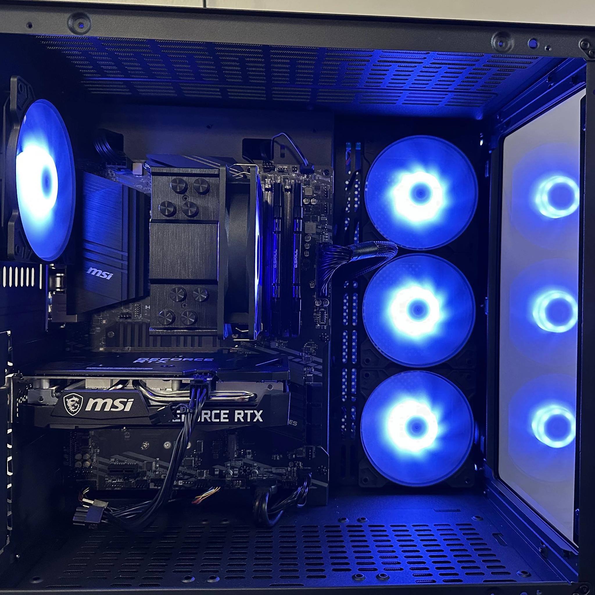 RTX 3050, Ryzen 5 3600, MSI B550-A PRO