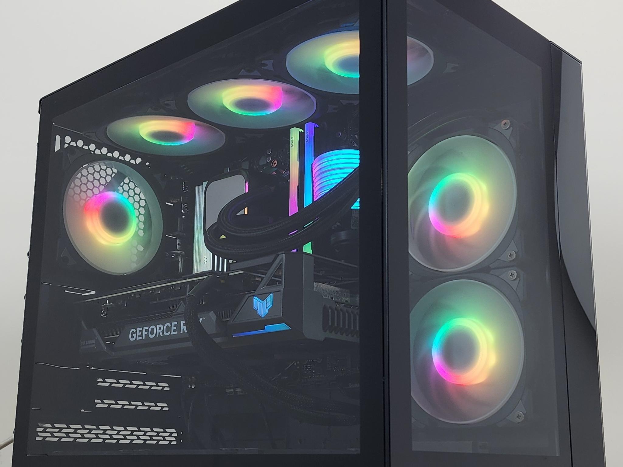 Gaming PC Ryzen 5 7600X3D 32GB RAM 1TB SSD RTX 4070 Ti 12GB Windows 11 Computer