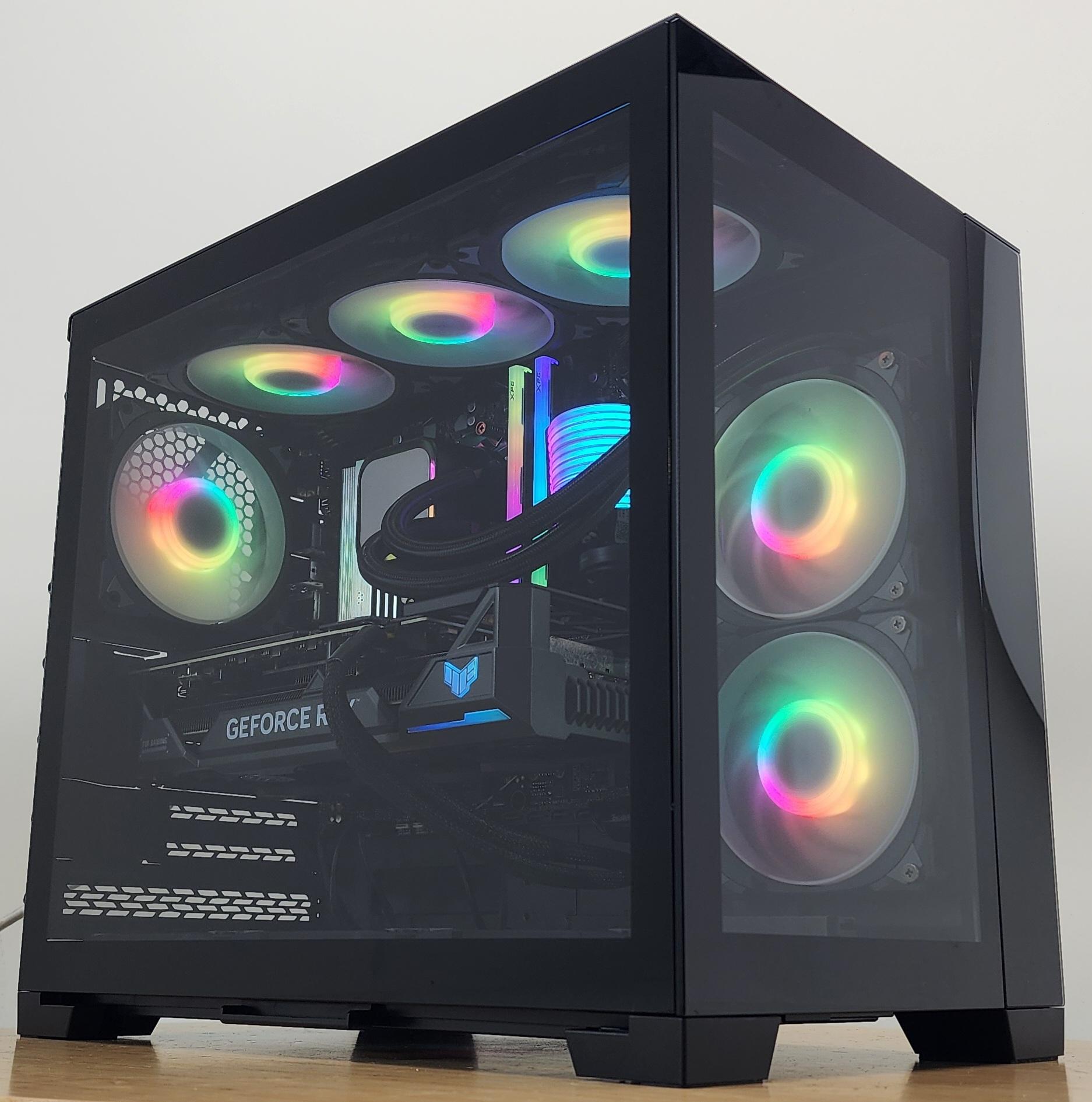 Gaming PC Ryzen 5 7600X3D 32GB RAM 1TB SSD RTX 4070 Ti 12GB Windows 11 Computer