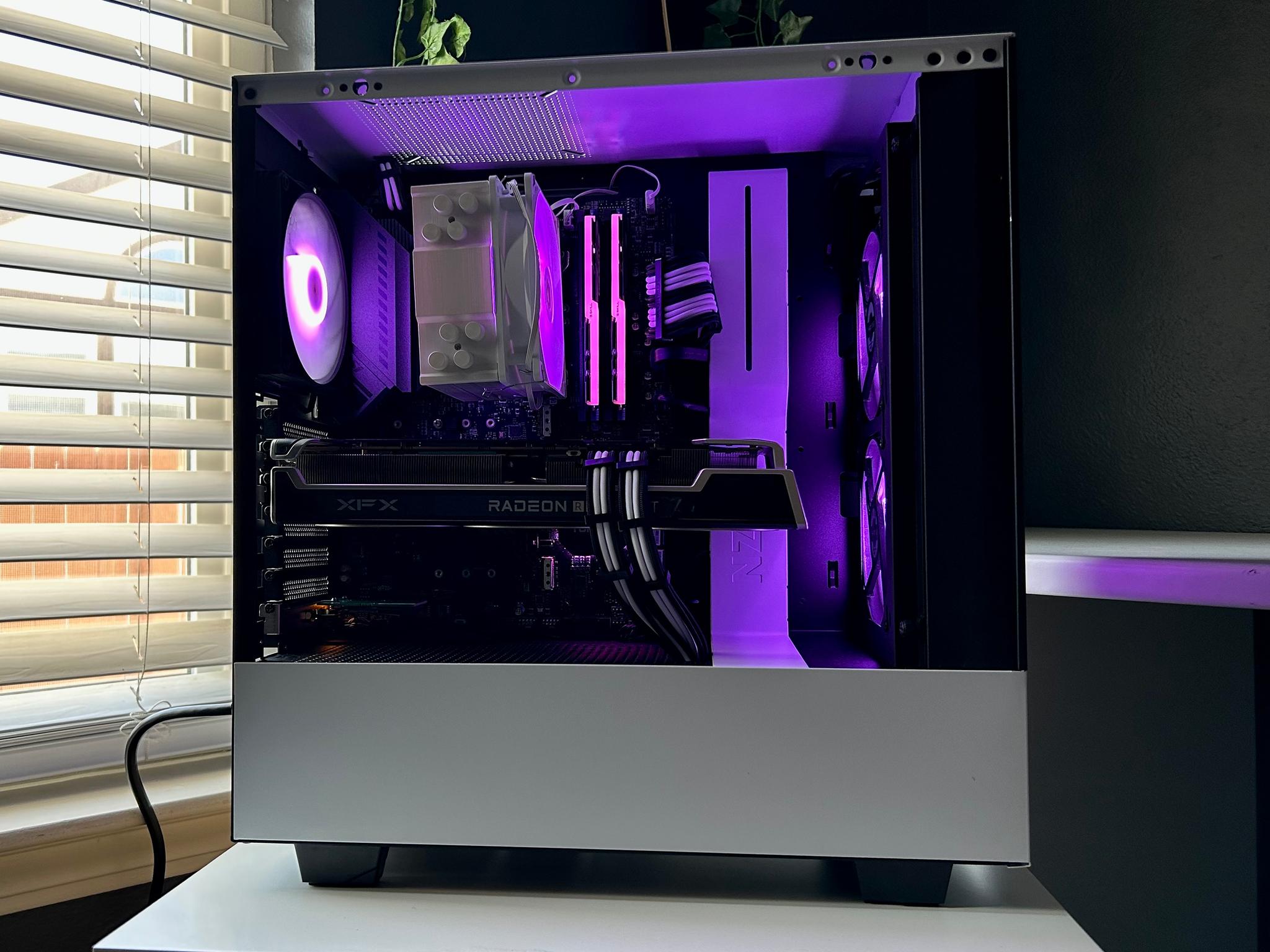 ⚫🟣⚪️ XFX RX 6700XT 12GB // Intel i5 11400F