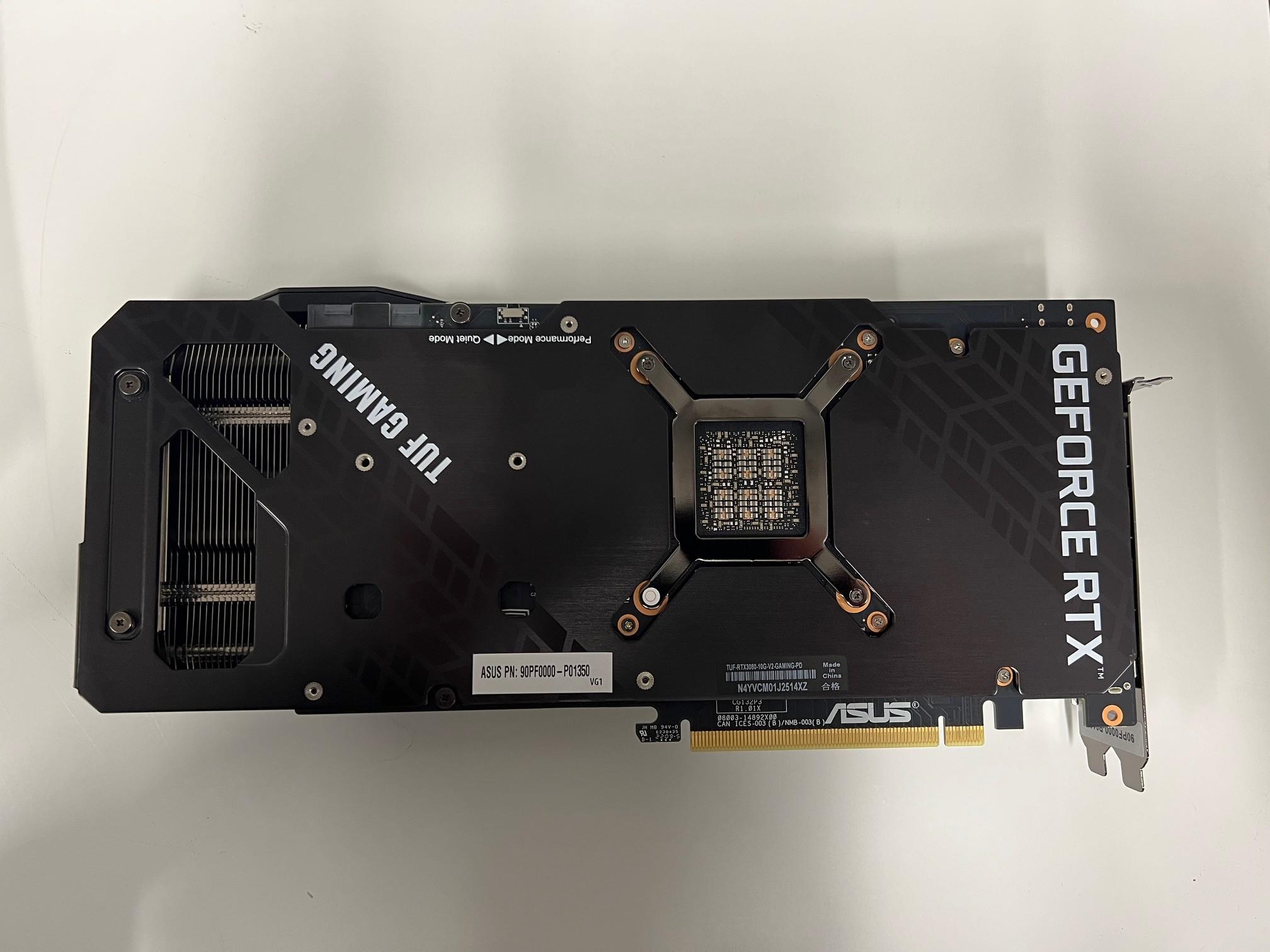 RTX 3080 ASUS TUF Gaming NVIDIA GeForce 10gb