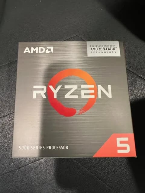 AMD Ryzen 5 5600X3D Vermeer AM4 3.3GHz 6-Core Boxed Processor - Heatsink Not Included