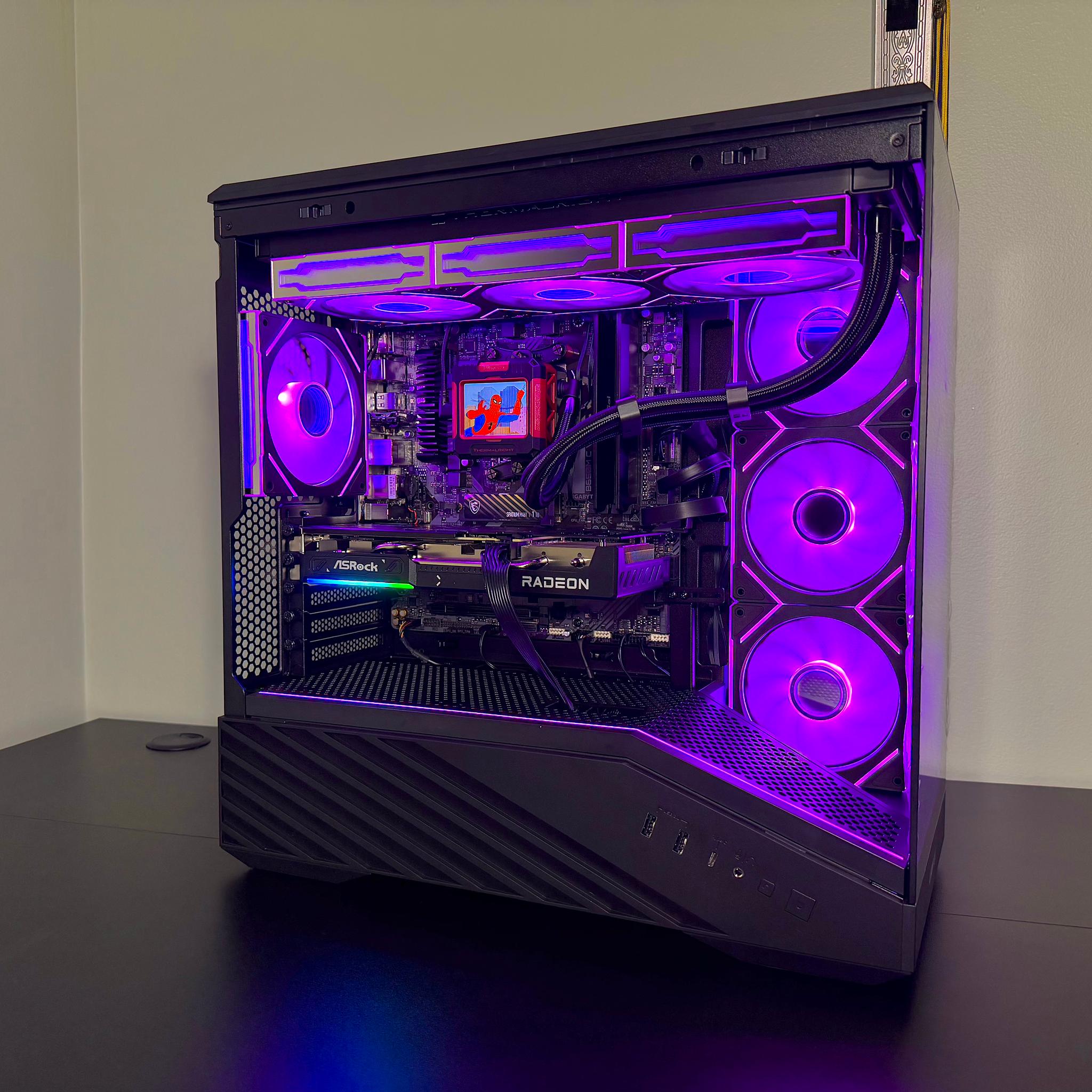 R7 7700X | 9060XT 16GB OC | 32GB DDR5 | 1TB Gen4 | LCD Screen Liquid Cooler Gaming PC