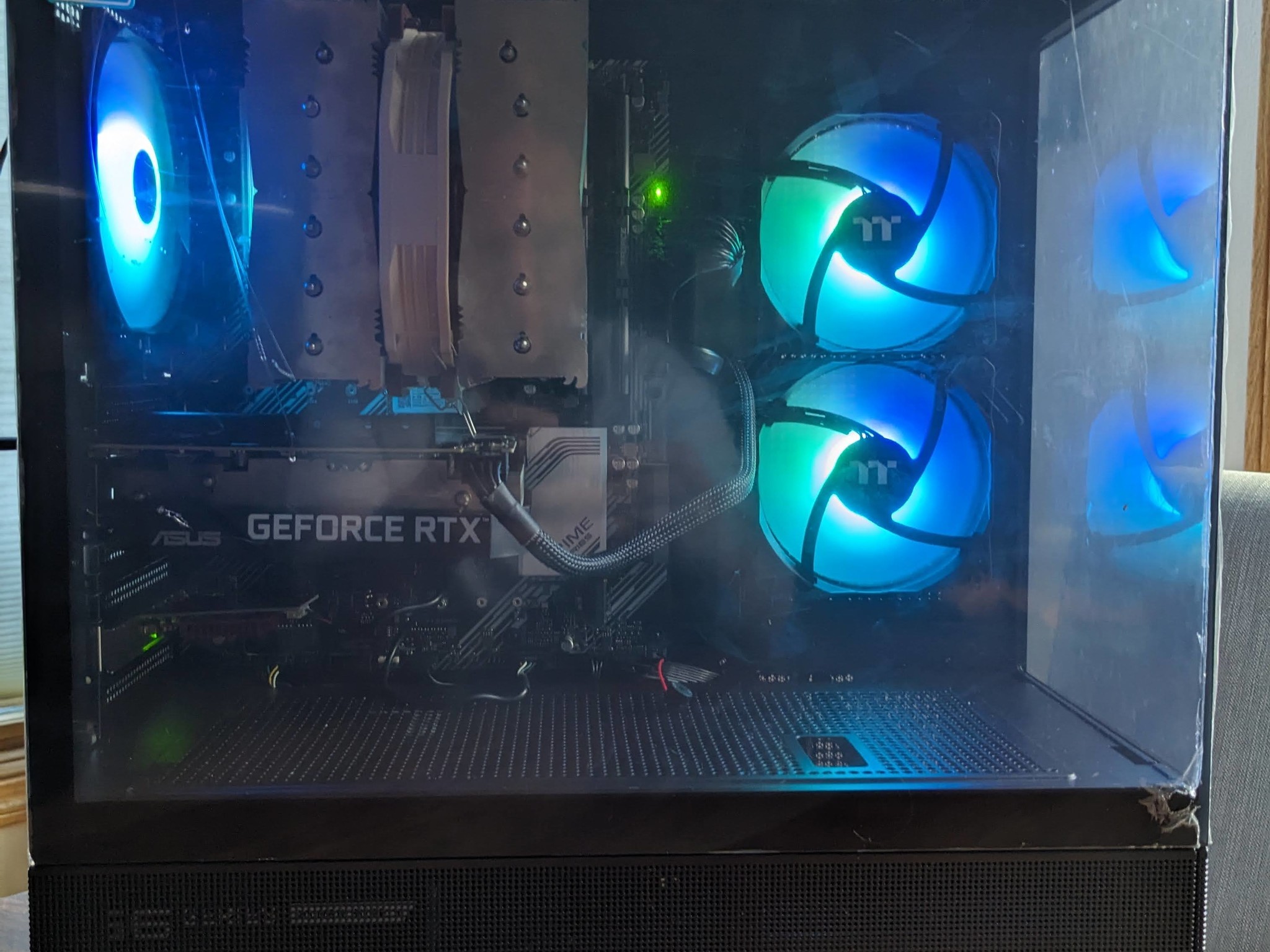 Ryzen 5950X, RTX3060-12GB, 1TB PCIe4x4, 16GB RAM, Noctua NH-D15 Cooler, B550 MB, View 270, Win11 Pro