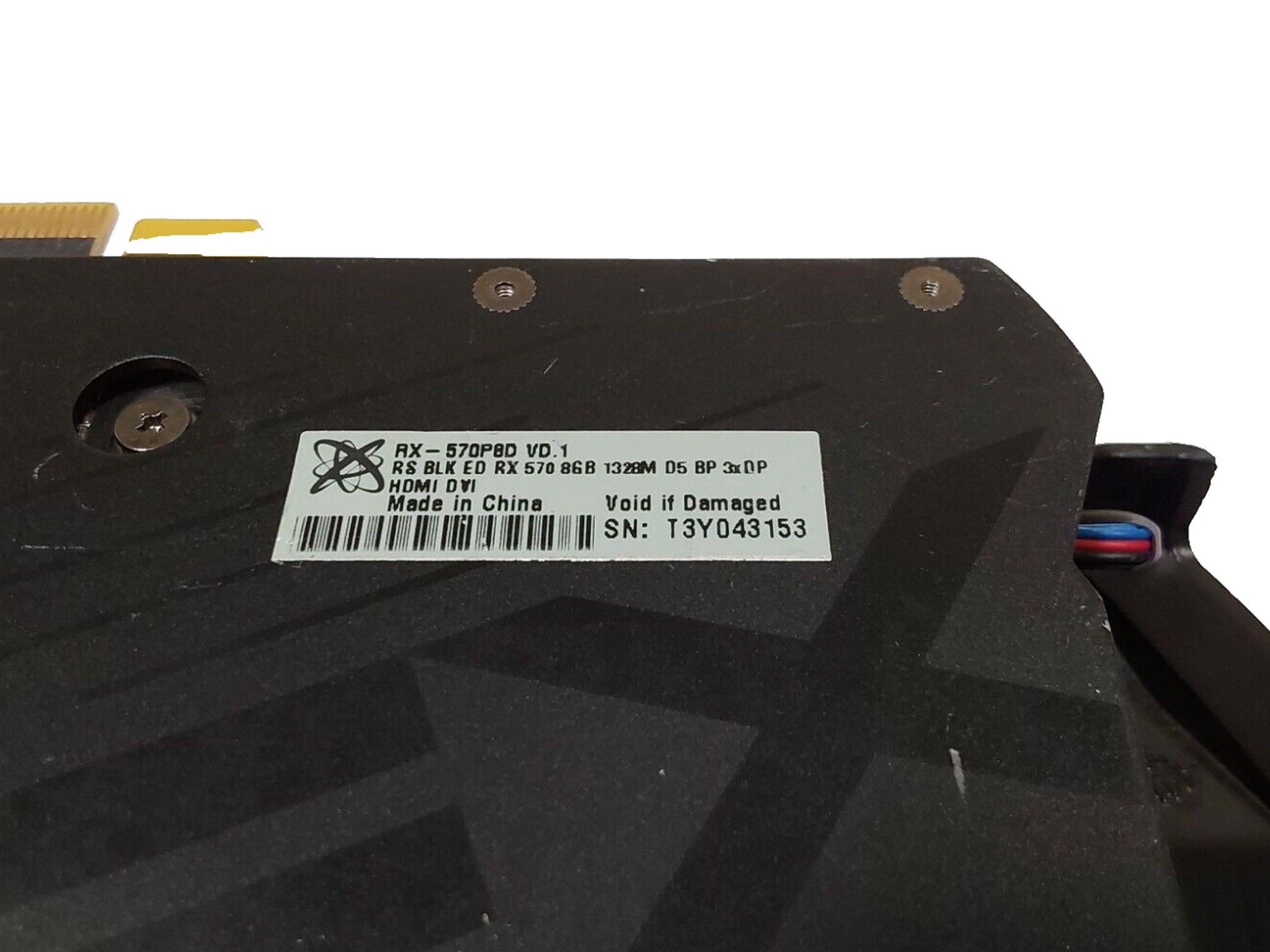 XFX RX-570 4GB GDDR5 GPU