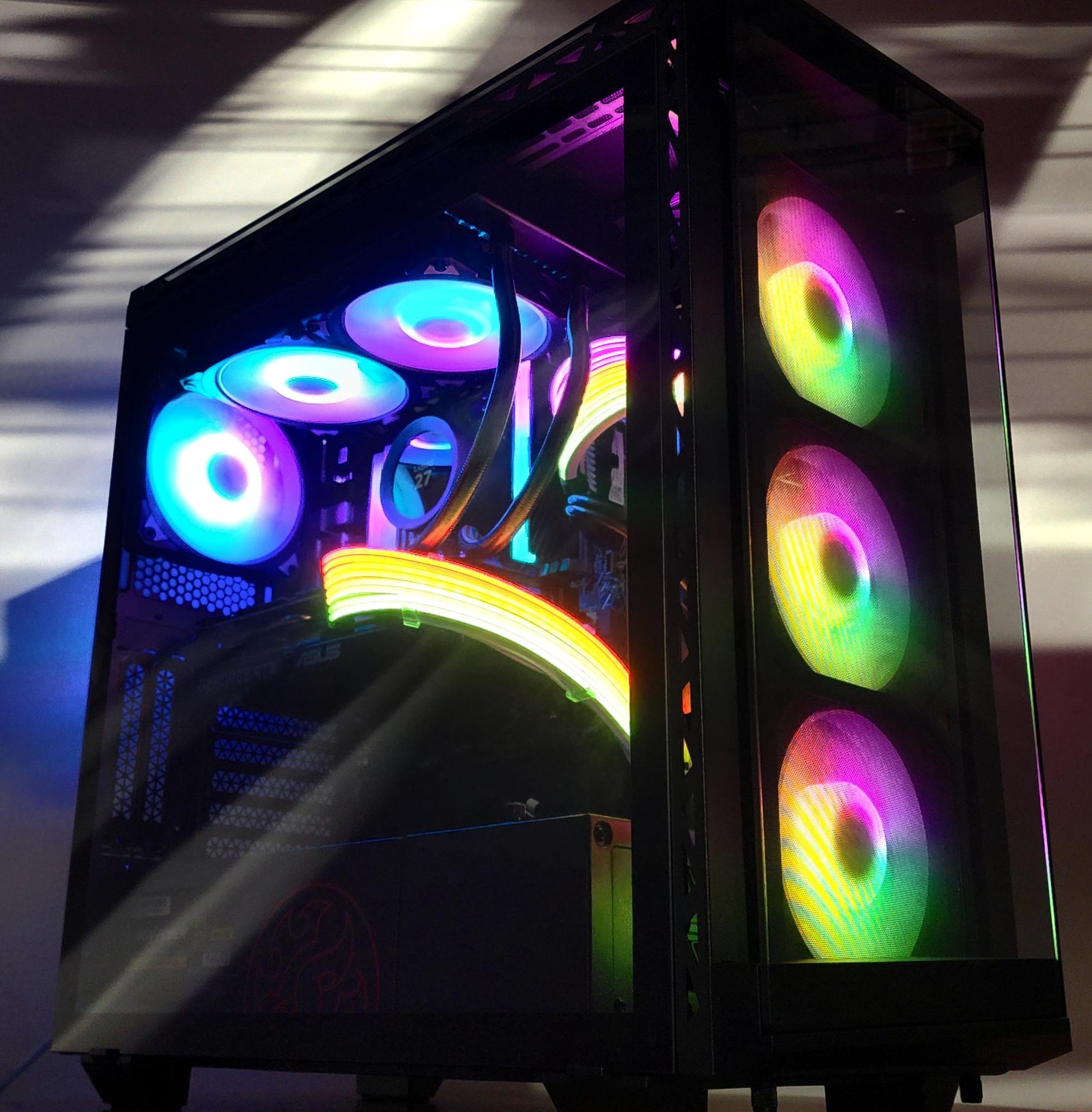 Gaming PC Ryzen 5 9600X 16GB RAM 1TB SSD RTX 5060 Ti 16GB Windows 11 Computer