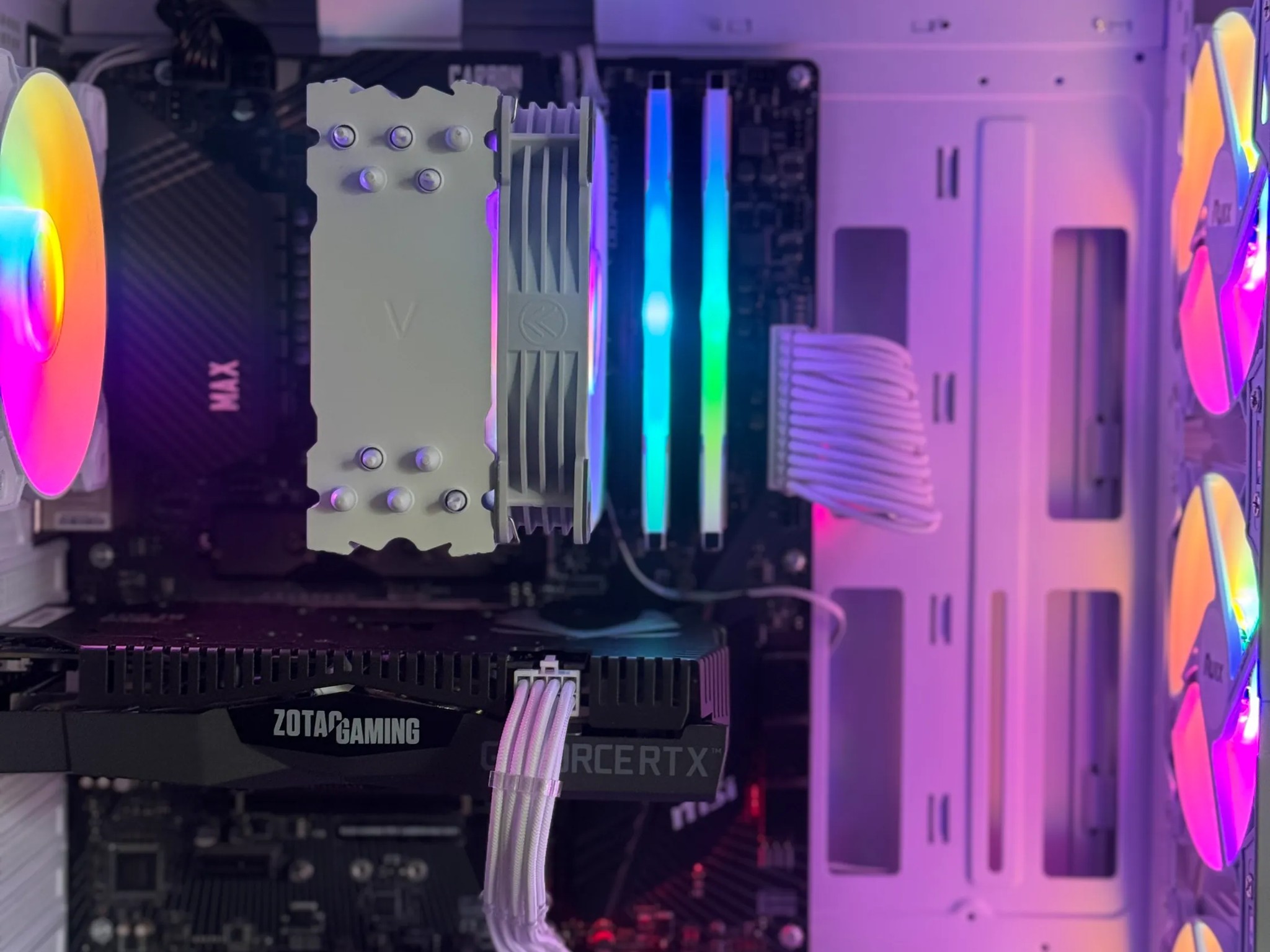 Custom White Gaming PC - Ryzen 5 5600X + RTX 2060