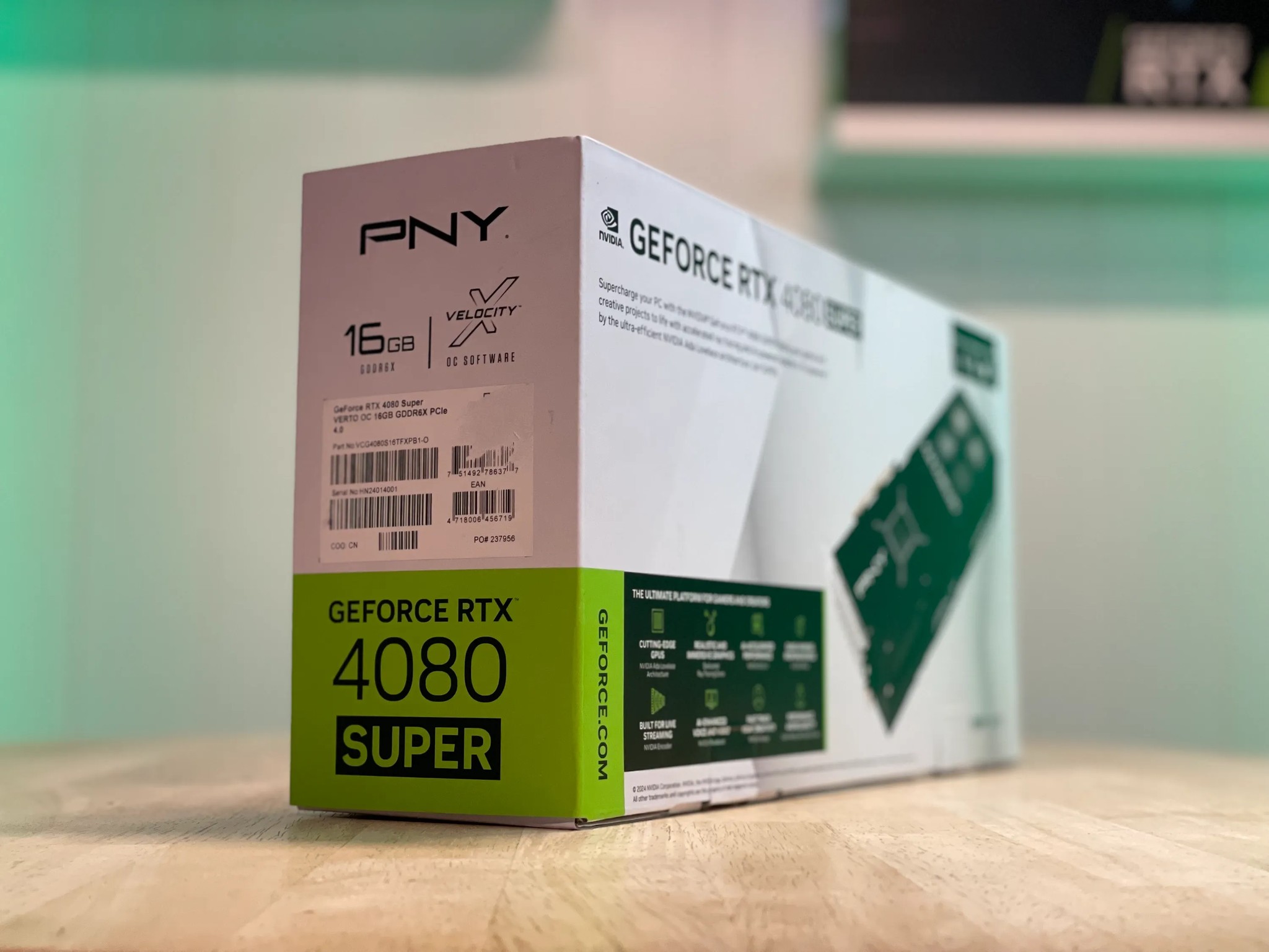 Brand New Sealed! RTX 4080 SUPER 16GB PNY VERTO OC