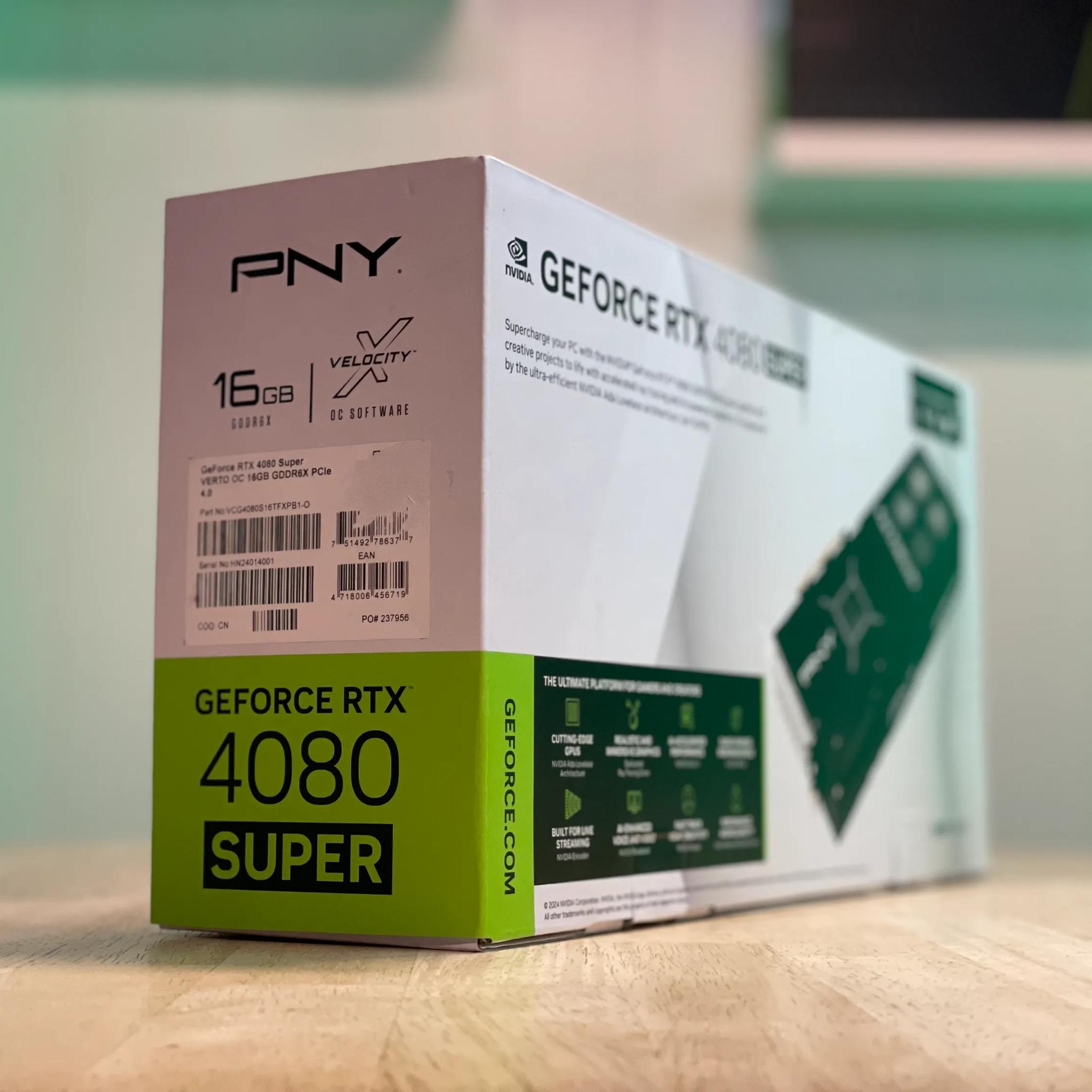 Brand New Sealed! RTX 4080 SUPER 16GB PNY VERTO OC