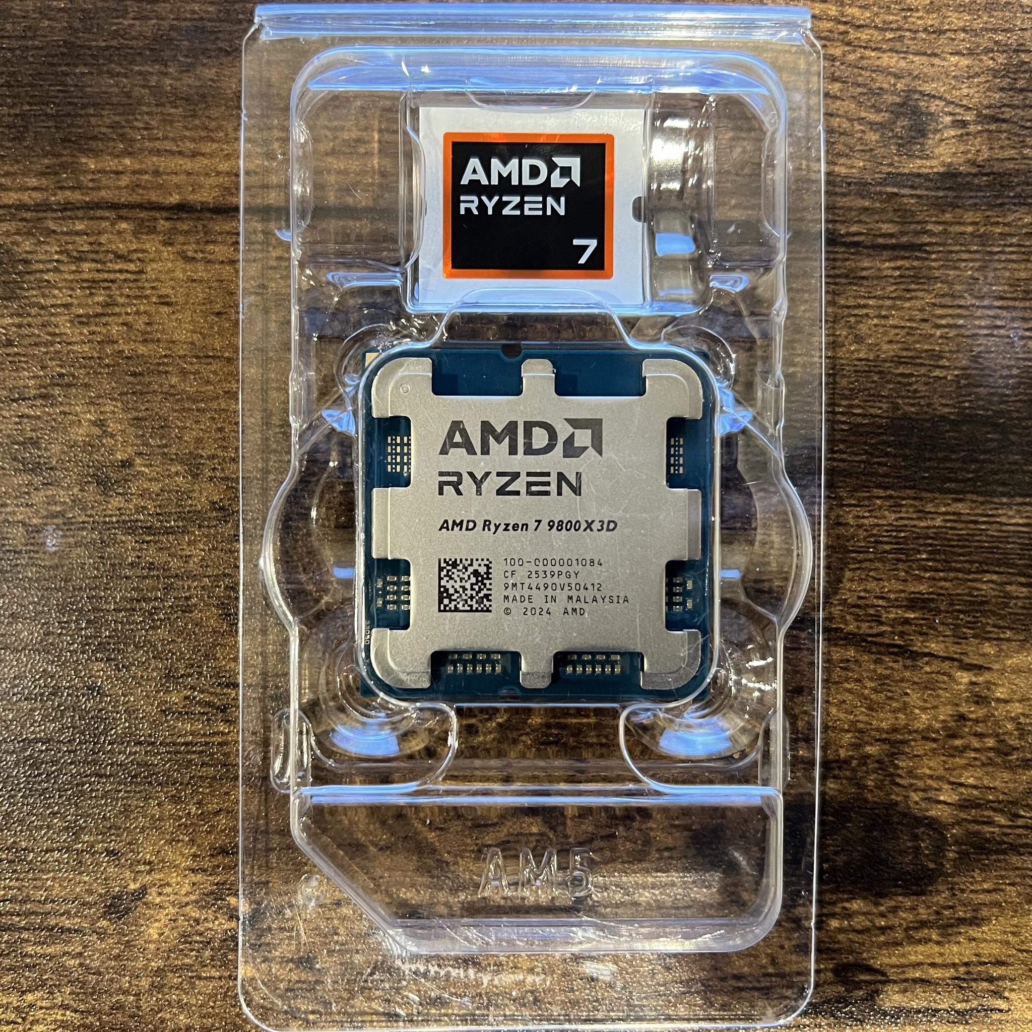 AMD Ryzen 7 9800X3D AM5 CPU Processor