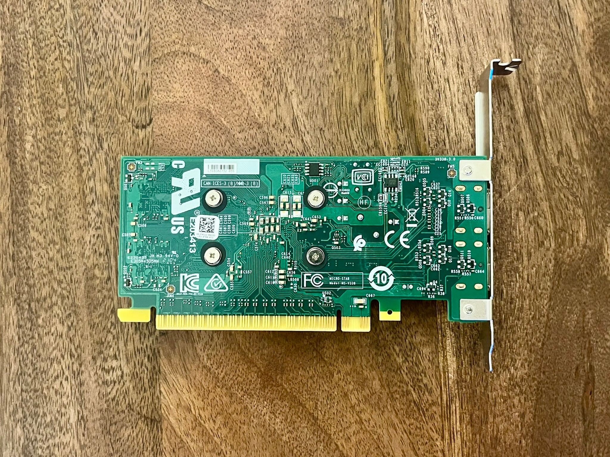 Nvidia GeForce GT 730 GPU, 2GB DDR3, 2x Display Port, manufactured by MSI for Dell