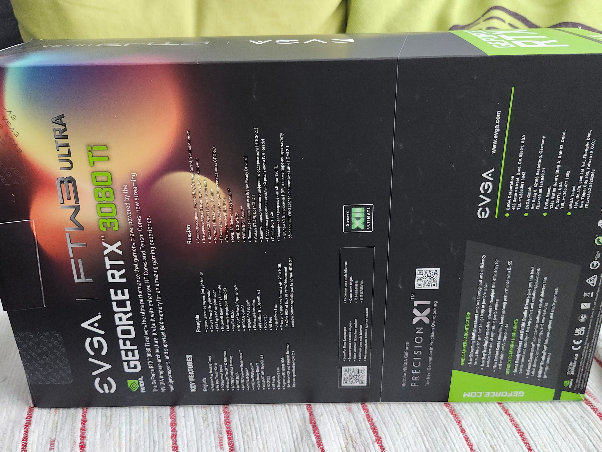 EVGA FTW3 ULTRA GAMING GeForce RTX 3080 Ti