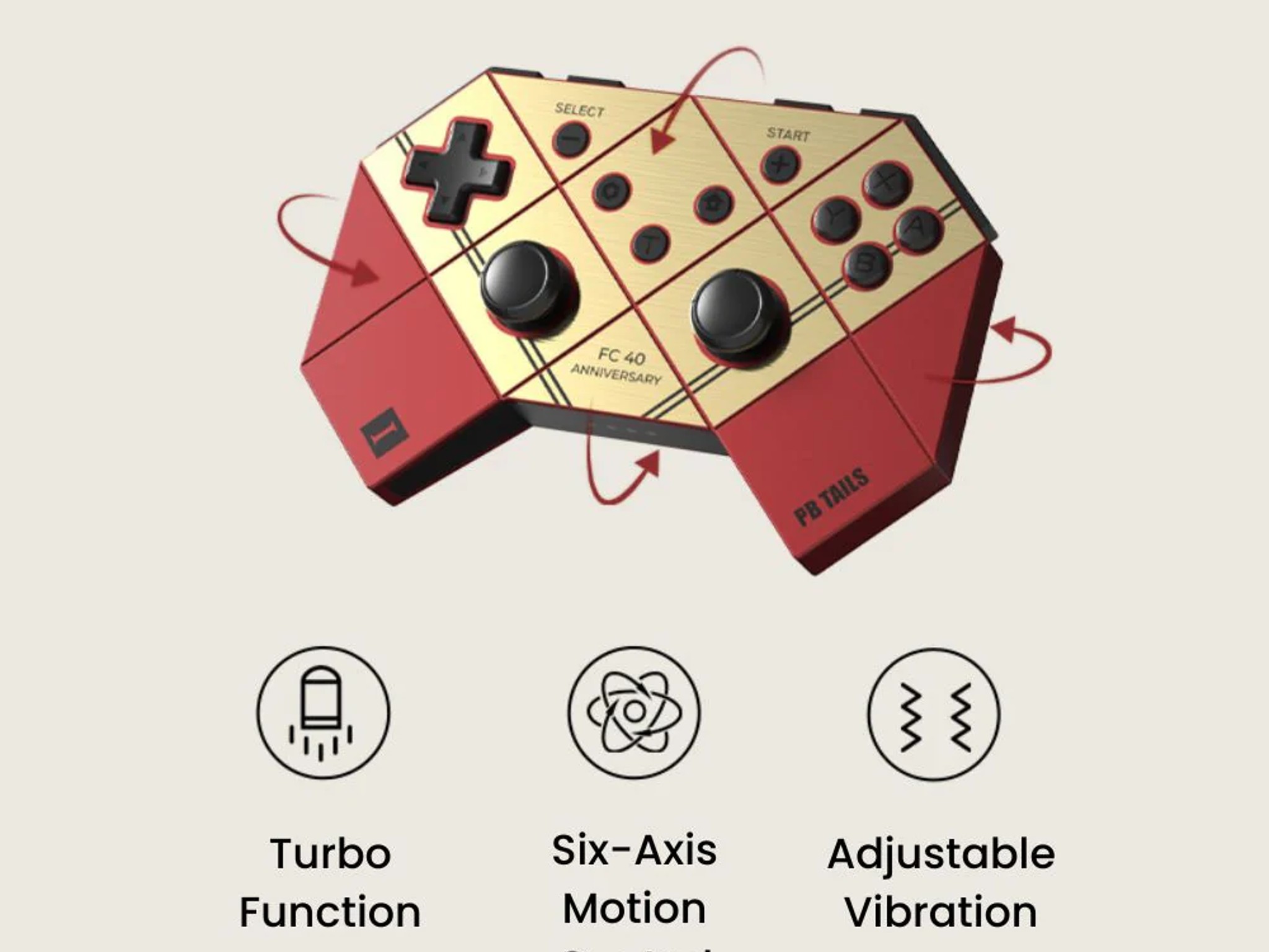 CHOC 1983 Wireless Bluetooth Gaming Controller - 40th Anniversary Edition