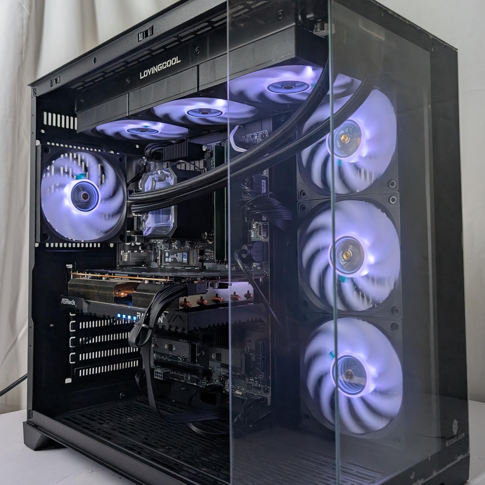 RX 7800XT | CORE ULTRA 5 265KF | 16GB DDR5 | 1TB NVME | 650W