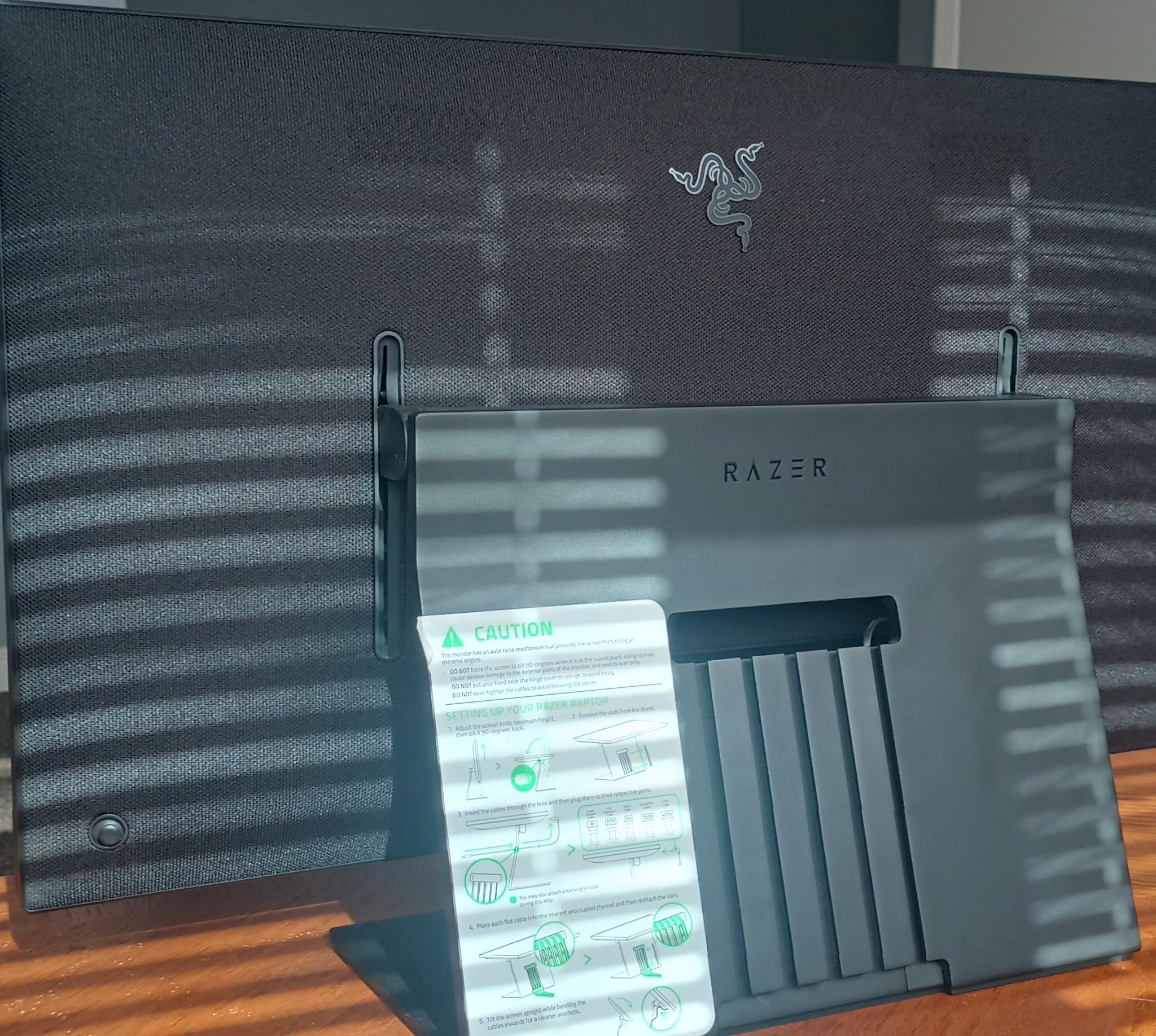 Razer Raptor 27" Gaming Monitor 1440p 165Hz