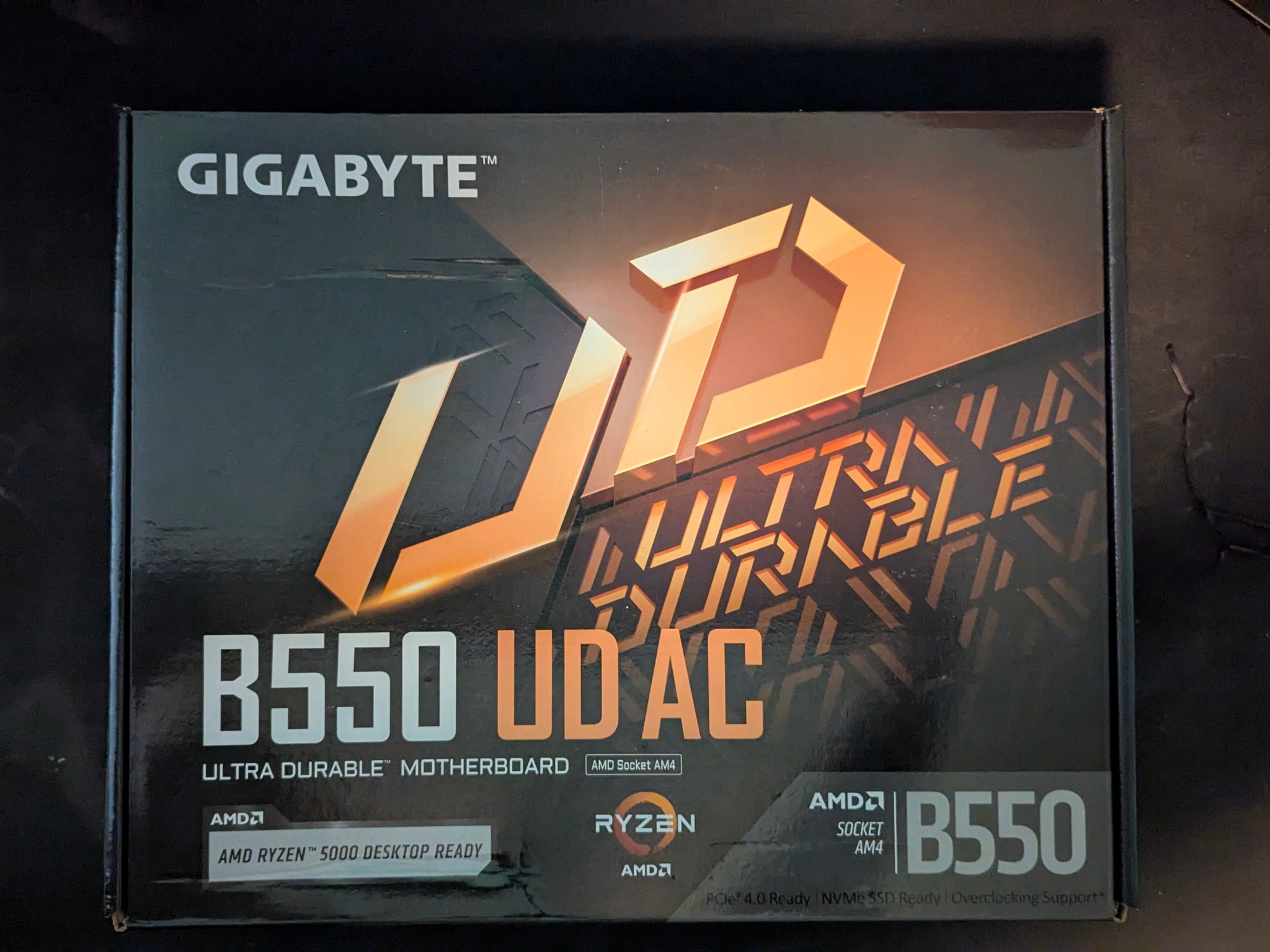 Gigabyte B550 UD AC Rev 1.2 ATX AM4 Motherboard