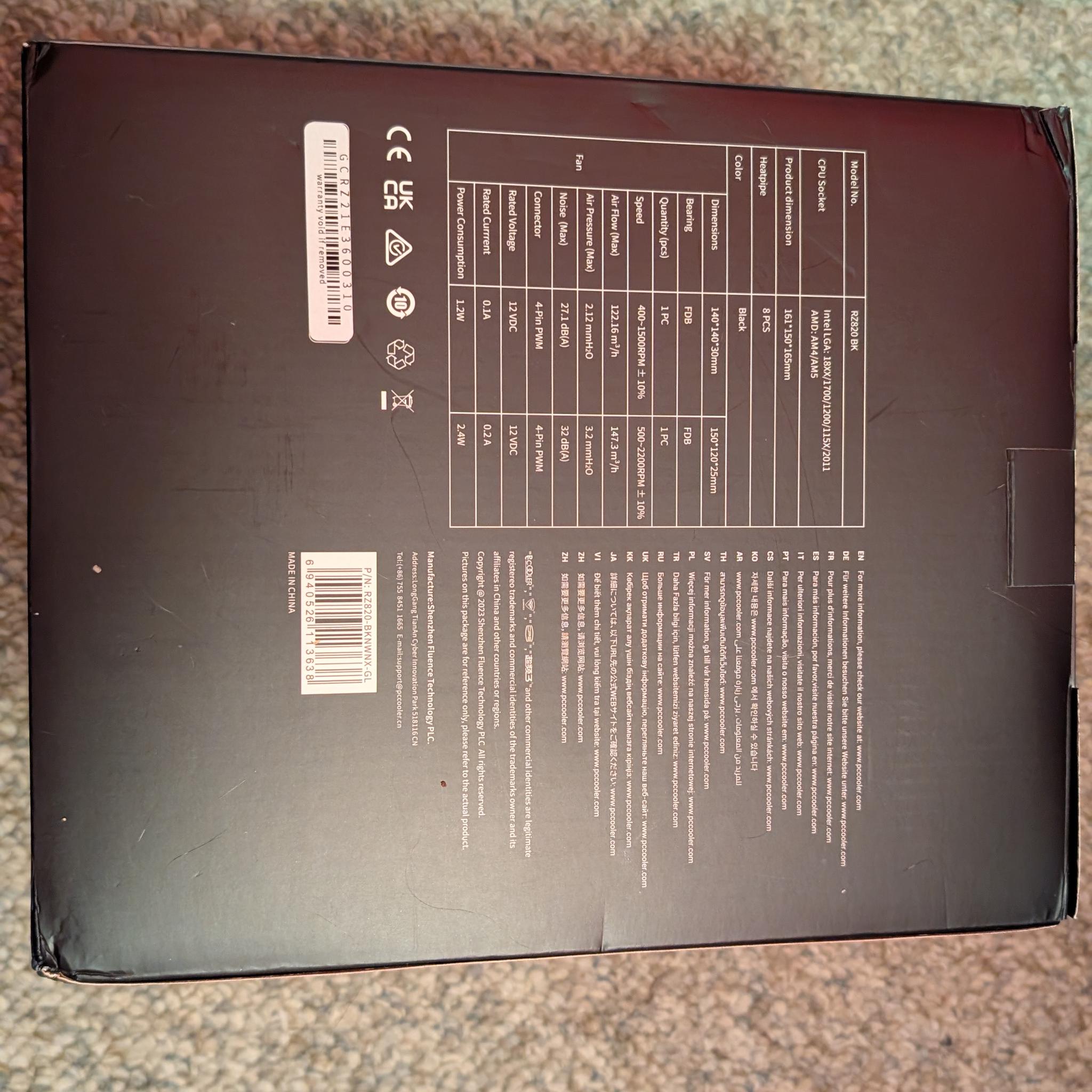 PCCOOLER RZ820