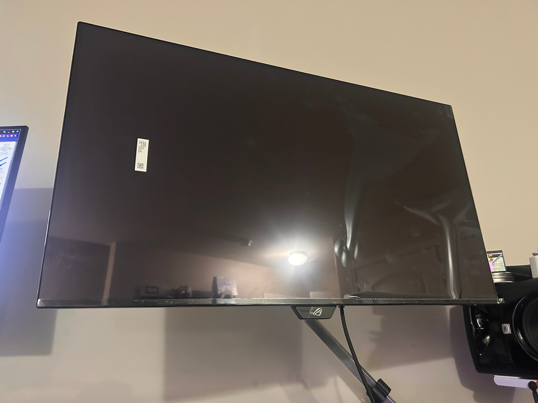 ASUS ROG Swift 32" OLED 4K (3840 x 2160) 240Hz Gaming Monitor (PG32UCDM) (0 HOURS USED)