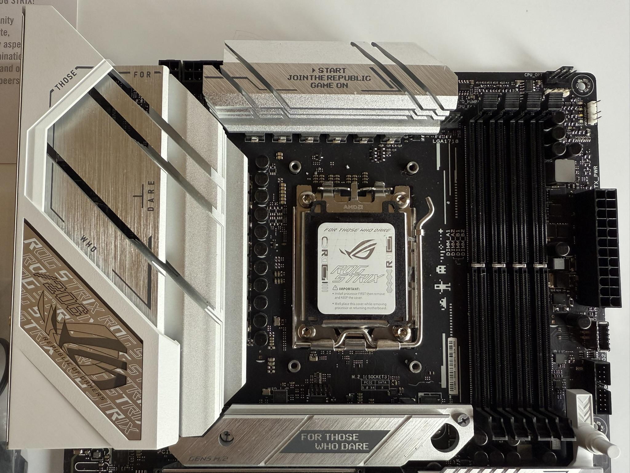 ASUS ROG Strix B650-A Gaming Wi-Fi DDR5 Socket AM5 AMD ATX Gaming Motherboard