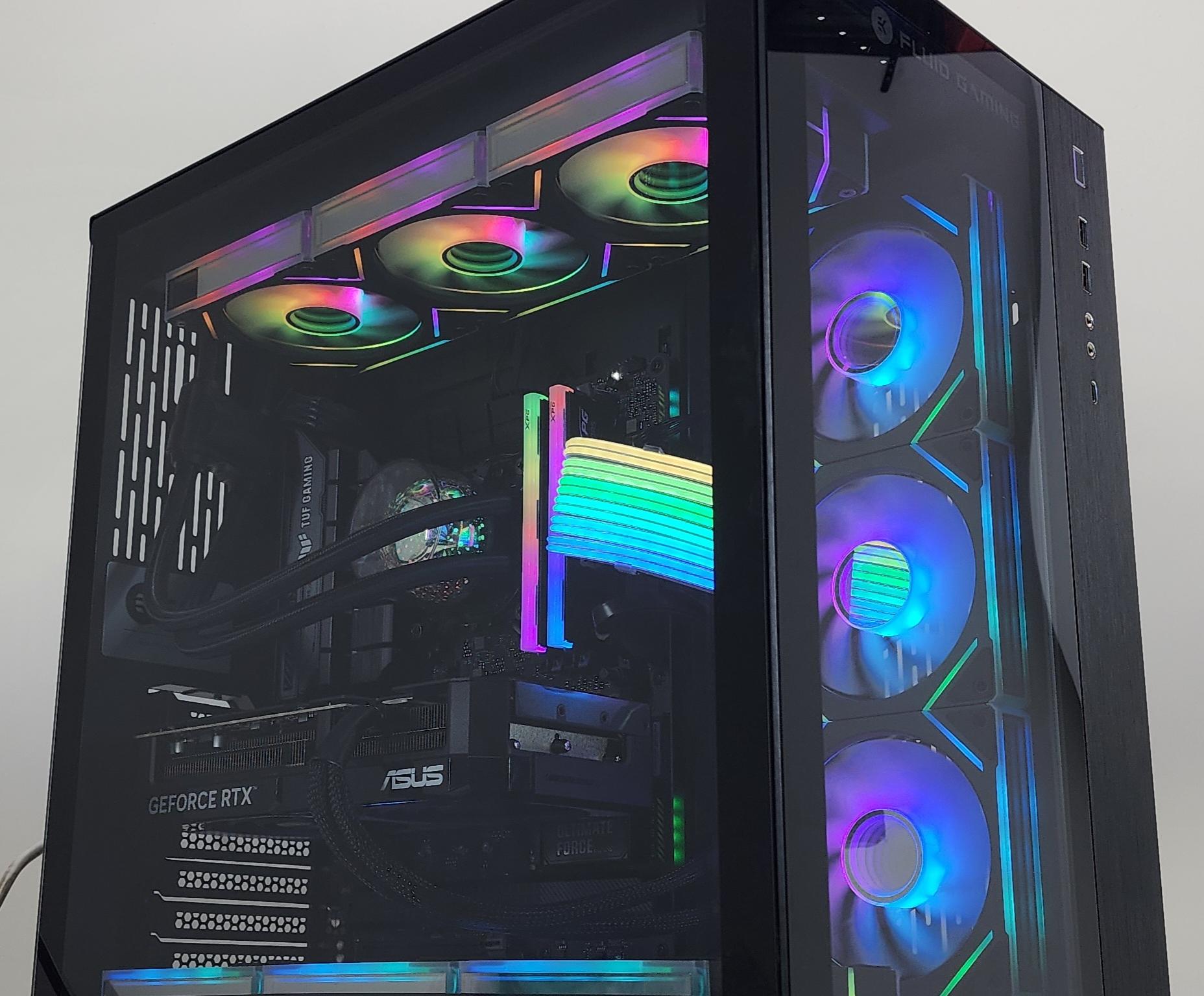 Gaming PC i7-14700KF 32GB RAM 1TB SSD RTX 5070 12GB Windows 11 Computer