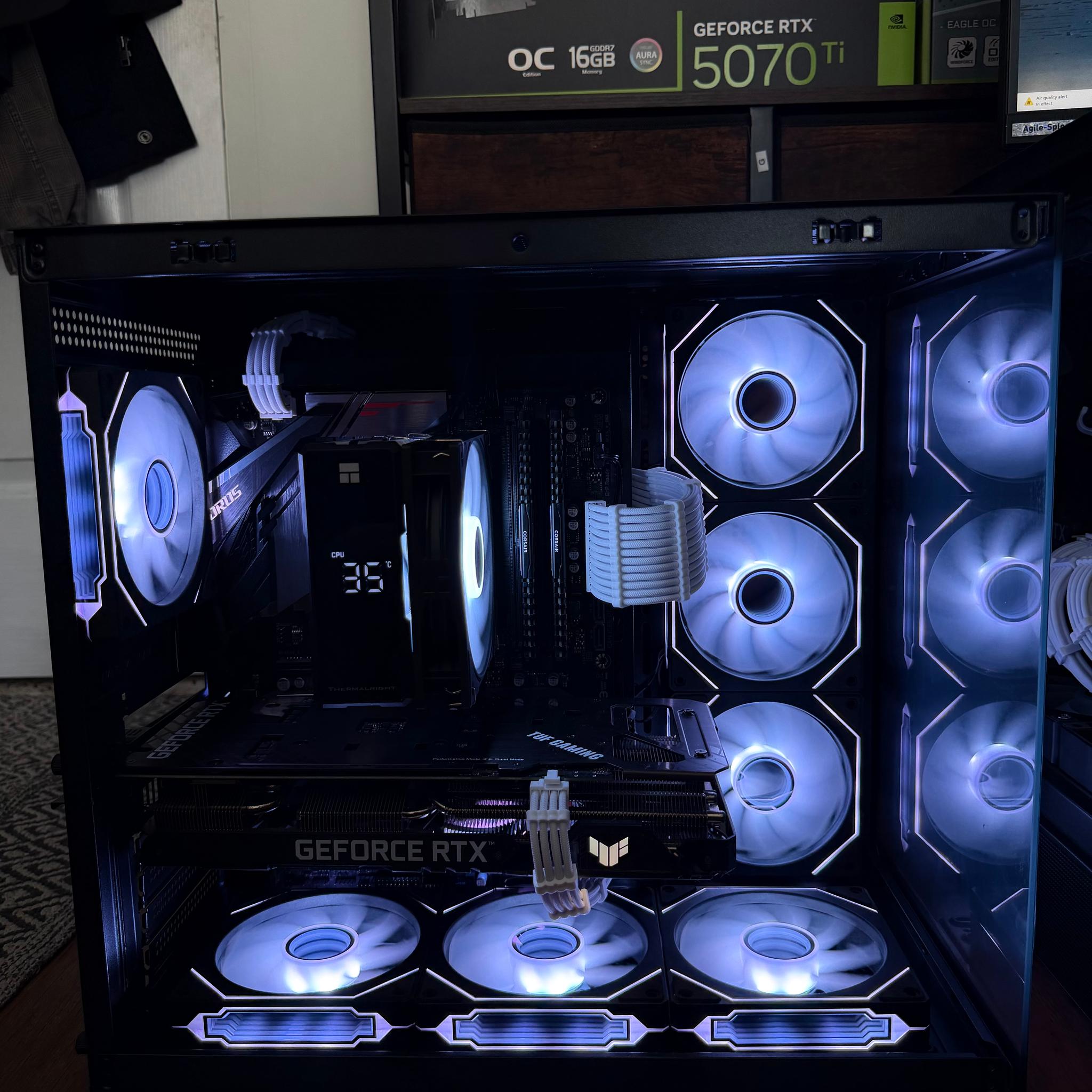 CLEAN RGB GAMING PC Rzyen 5 3600 RTX 3060 12gb
