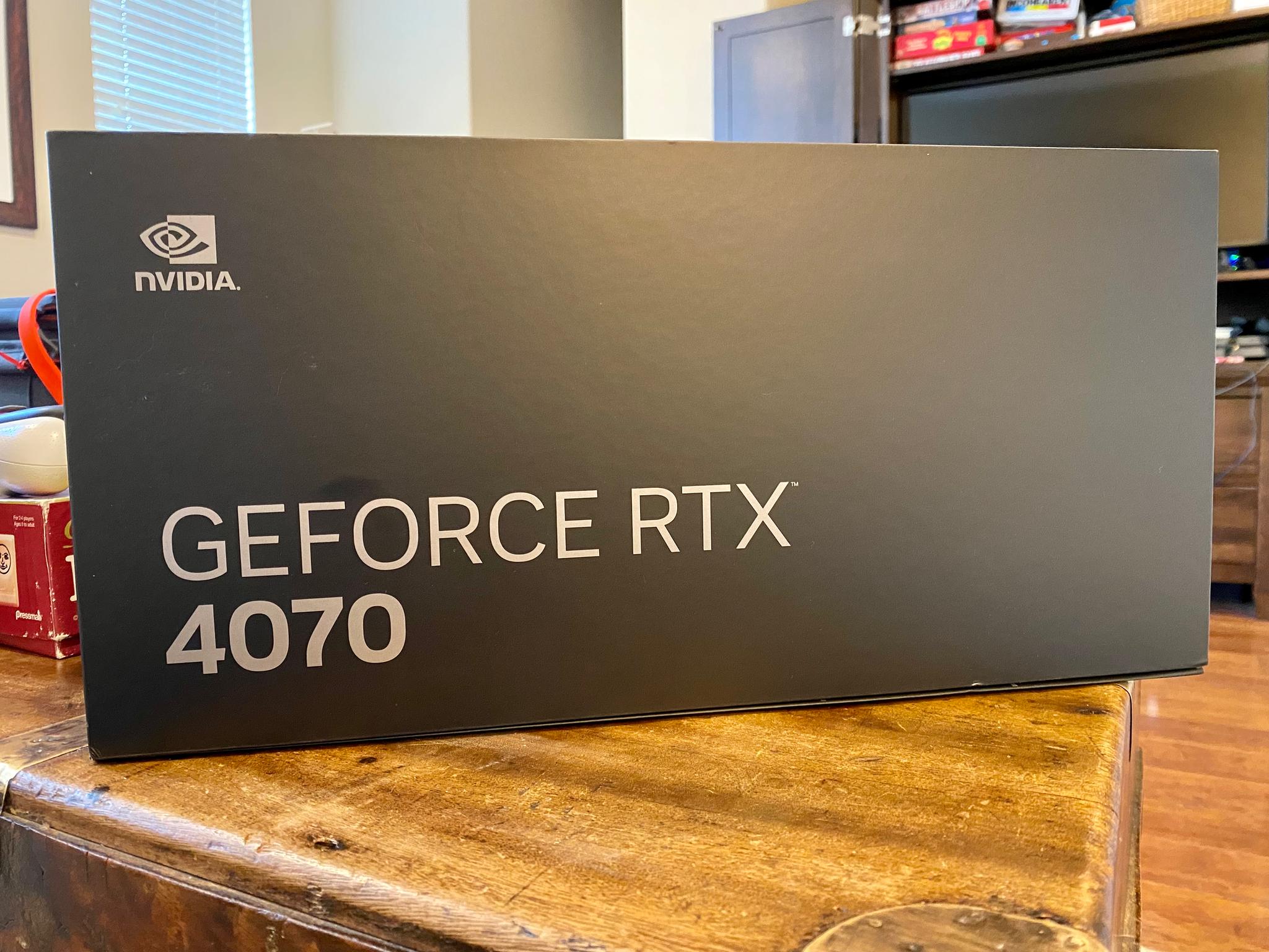 RTX 4070 Founders Edition - Excellent Condition