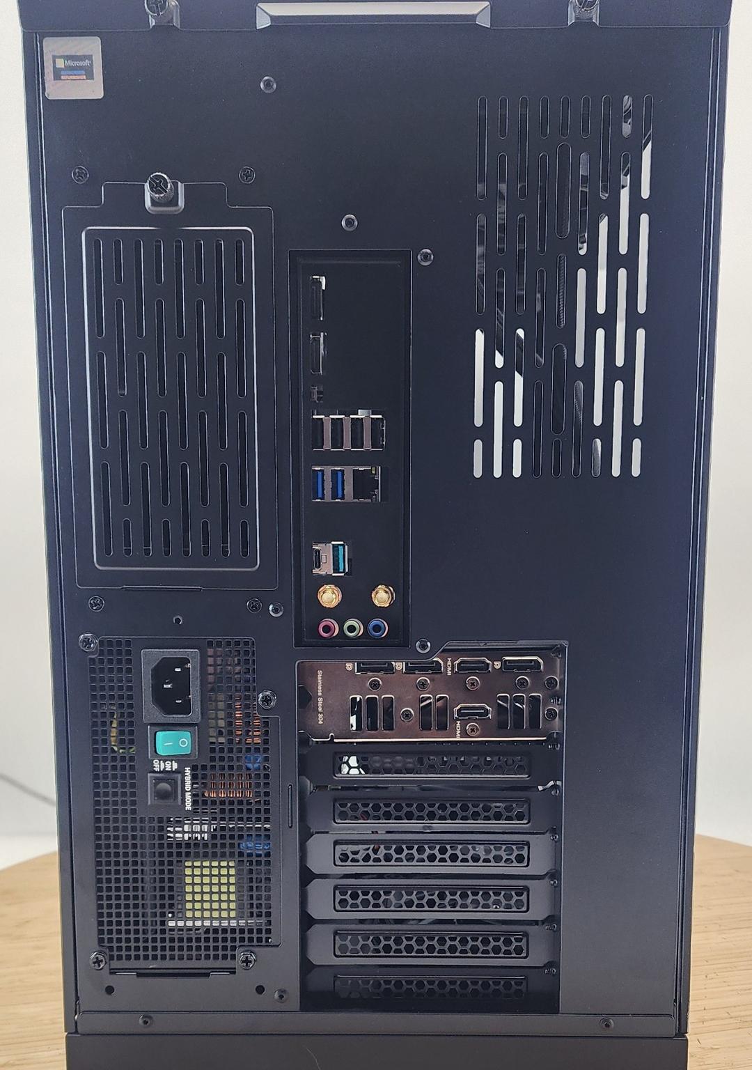 Gaming PC Ryzen 7 7800X3D 32GB RAM 1TB SSD RTX 4070 Ti SUPER 16GB Windows 11 Computer