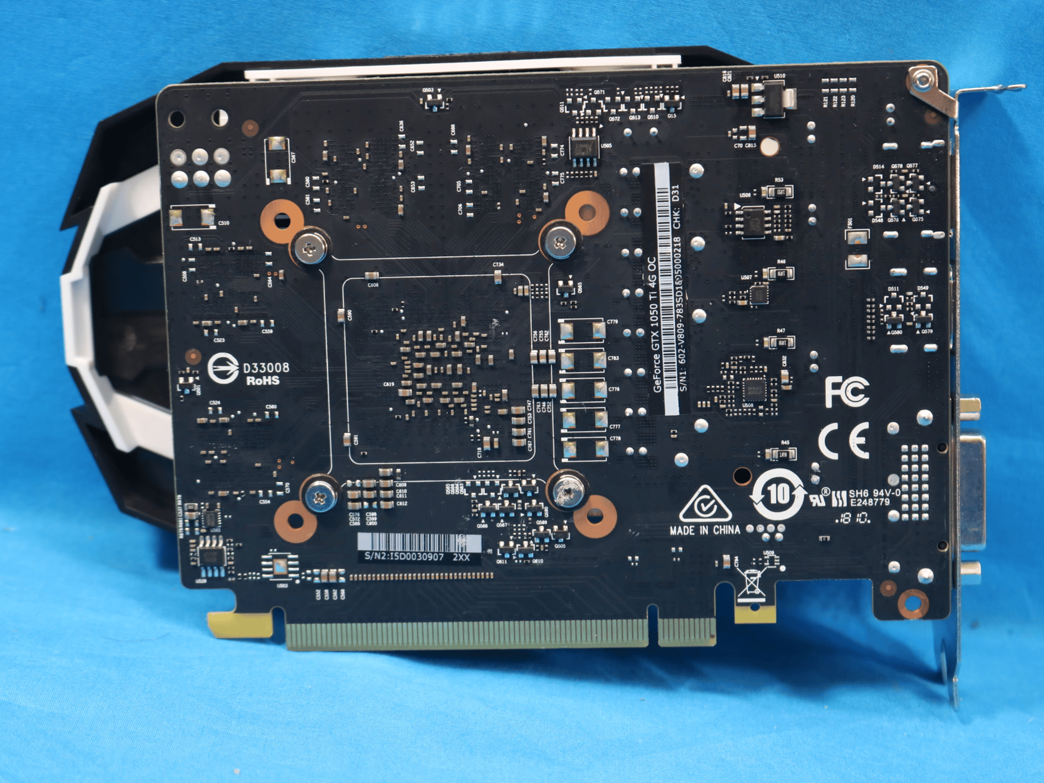 MSI NVIDIA GeForce GTX 1050 Ti 4G OC 4GB GDDR5 PCIe 3.0 x16 Desktop GPU MS-V809