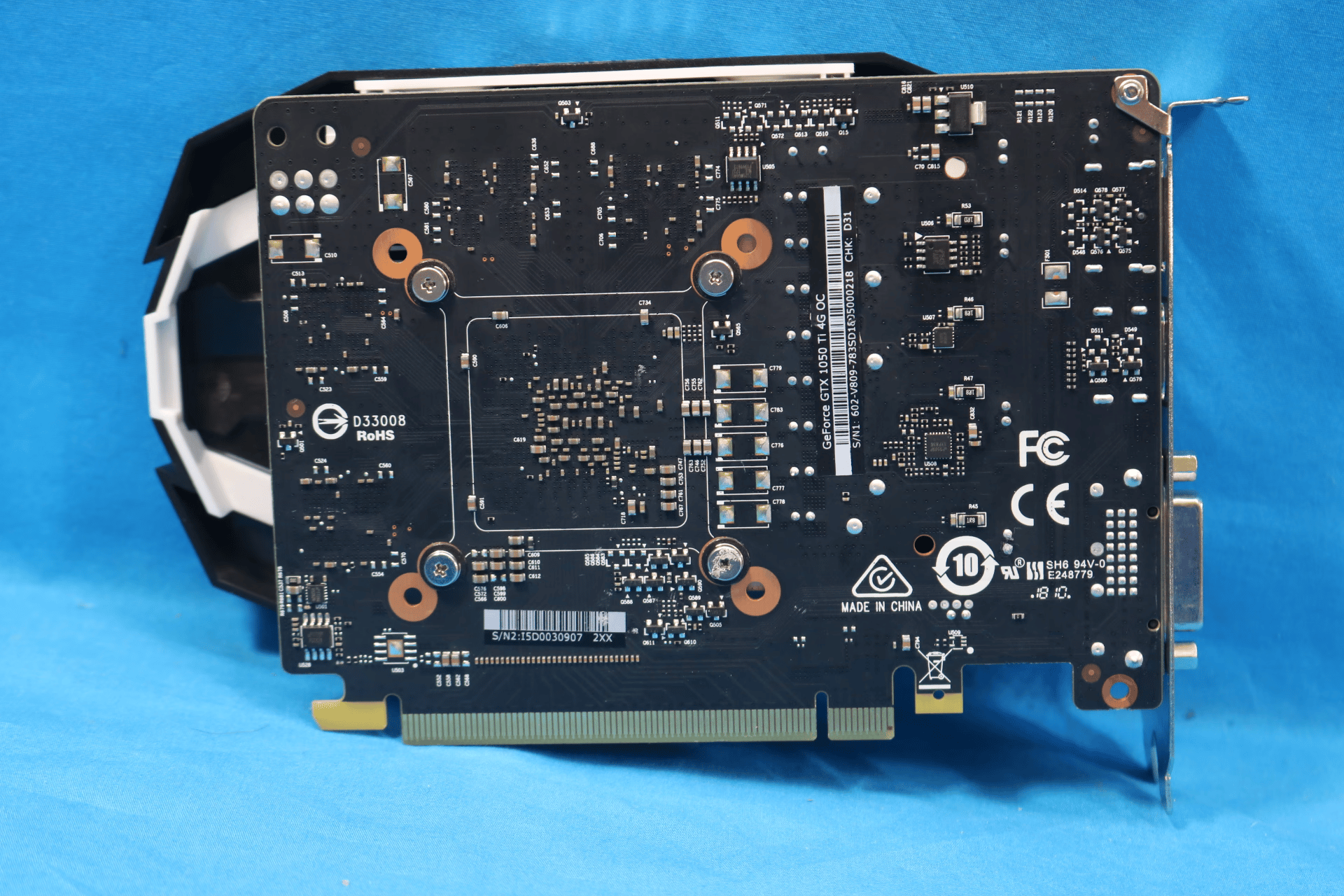 MSI NVIDIA GeForce GTX 1050 Ti 4G OC 4GB GDDR5 PCIe 3.0 x16 Desktop GPU MS-V809