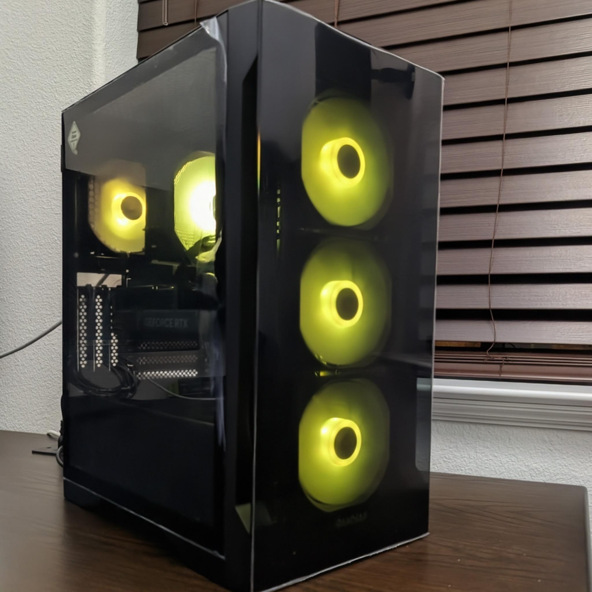 AMD Ryzen 5 5500 |ASUS TUF RTX 5060 8GB| 32GB DDR4 RAM | 1TB NVMe SSD |Gaming PC | Windows 11