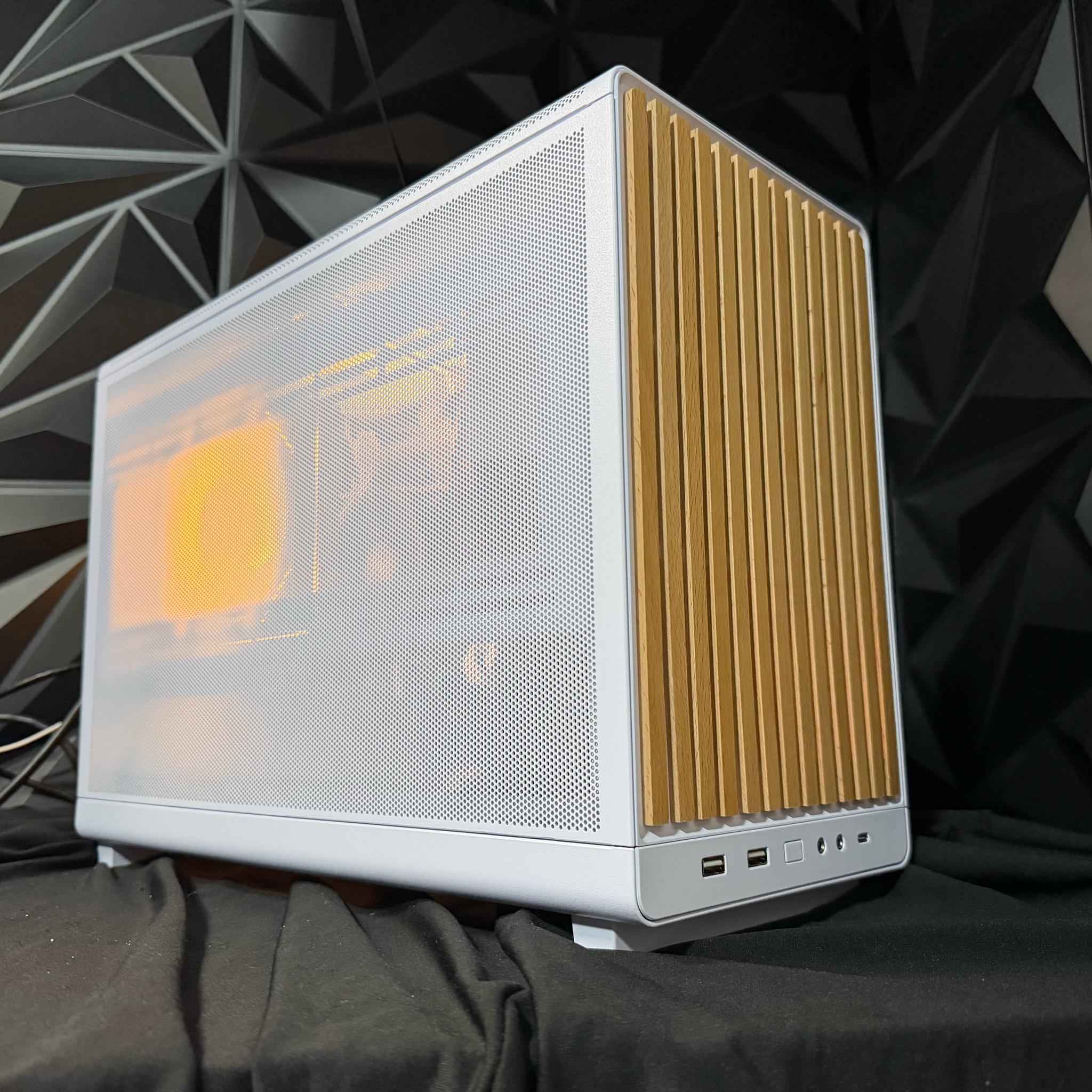 🤍🌲 WHITE WOOD 5560 🌲🤍Ryzen 5 5500| RTX 5060| 16 GB DDR4| 1.25 TB NVMe| 650W PSU