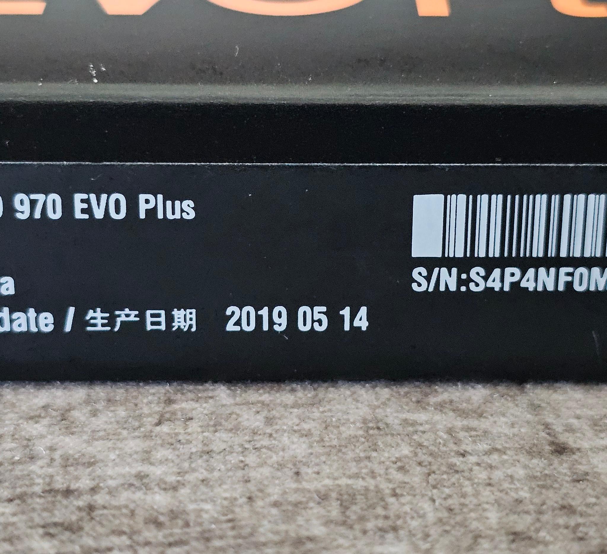 Samsung 970 EVO Plus 1TB PCIE 3.0x4 M.2 2280 NVMe 1.3 SSD