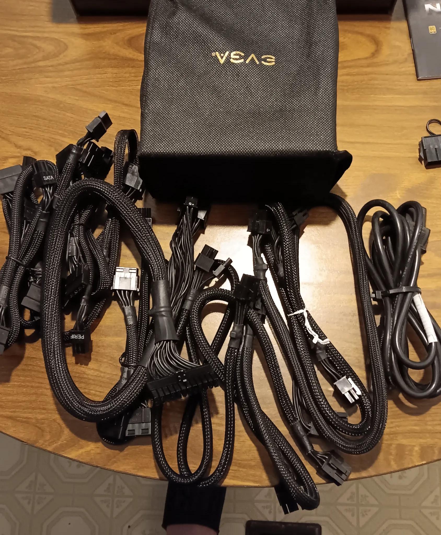 EVGA SuperNova 850 watt PSU Complete in 650 watt Box