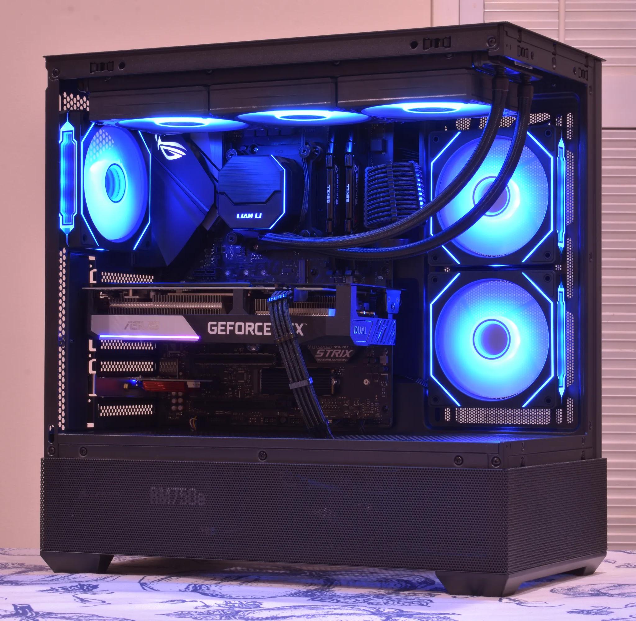 🎮Pro Gamer🎮 Ryzen 7 5700X3D | RTX 3060ti 8GB | 32GB DDR4 | 1TB nVME SSD | RGB | Win11 Pro+Wifi