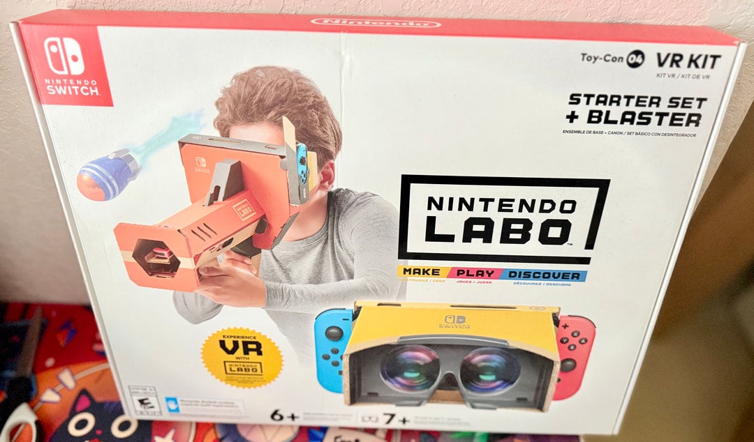 Nintendo Labo Toy-Con 04 | VR Kit Starter Set + Blaster | Nintendo