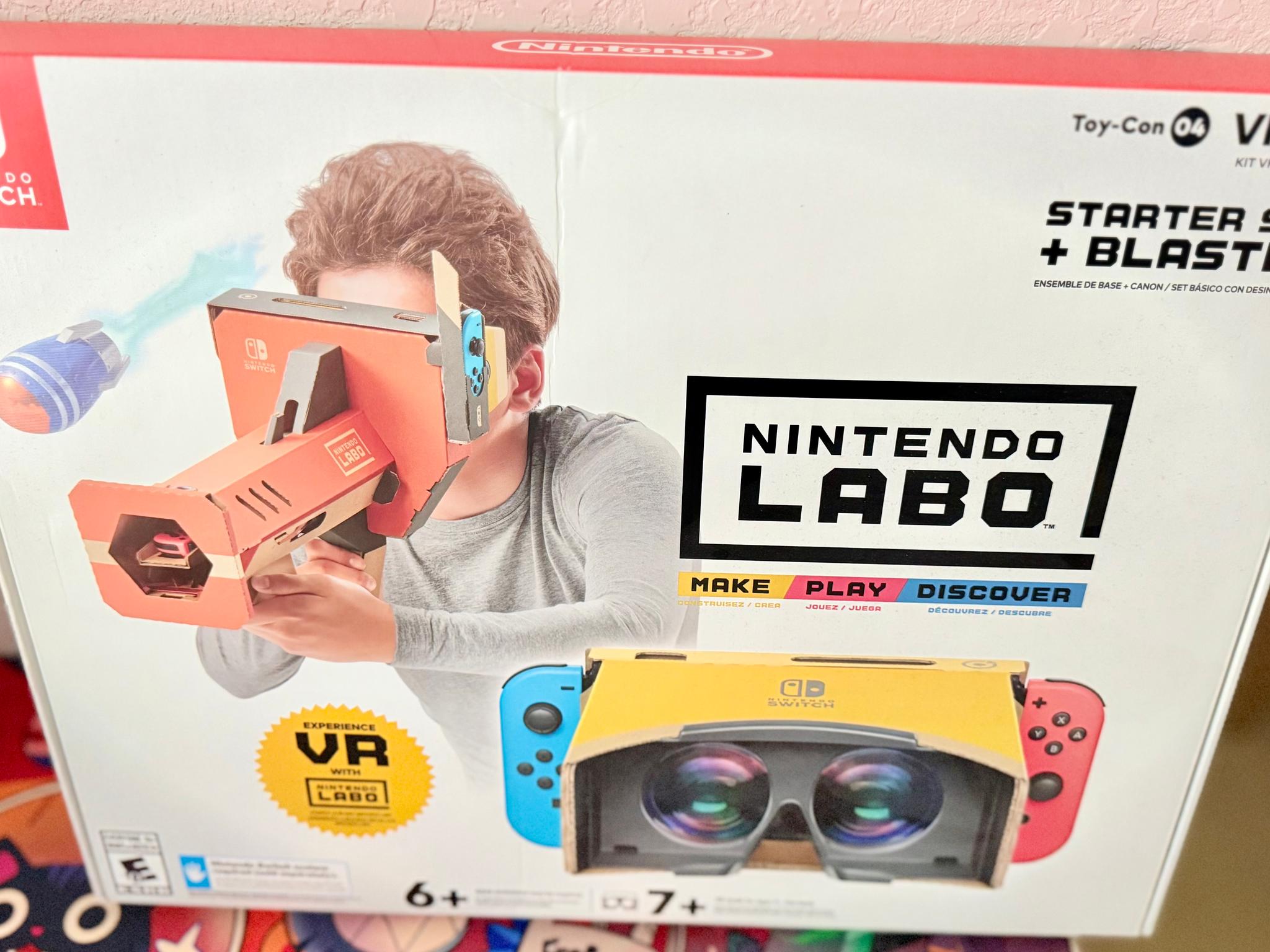 Nintendo Labo Toy-Con 04 | VR Kit Starter Set + Blaster | Nintendo Switch