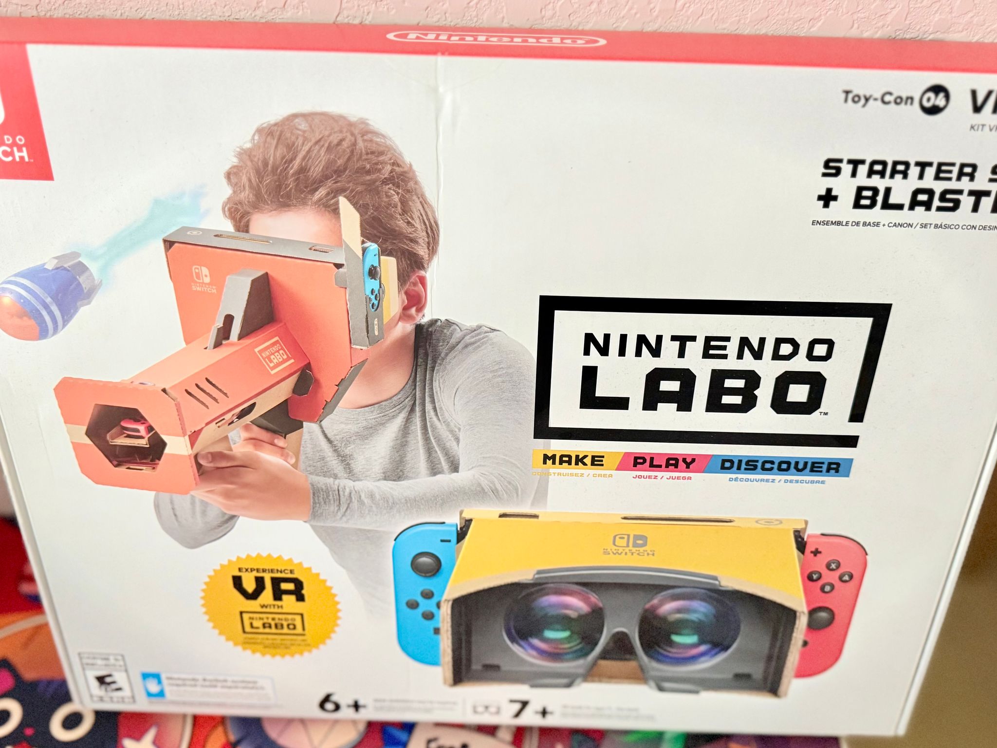 Nintendo Labo Toy-Con 04 | VR Kit Starter Set + Blaster | Nintendo Switch