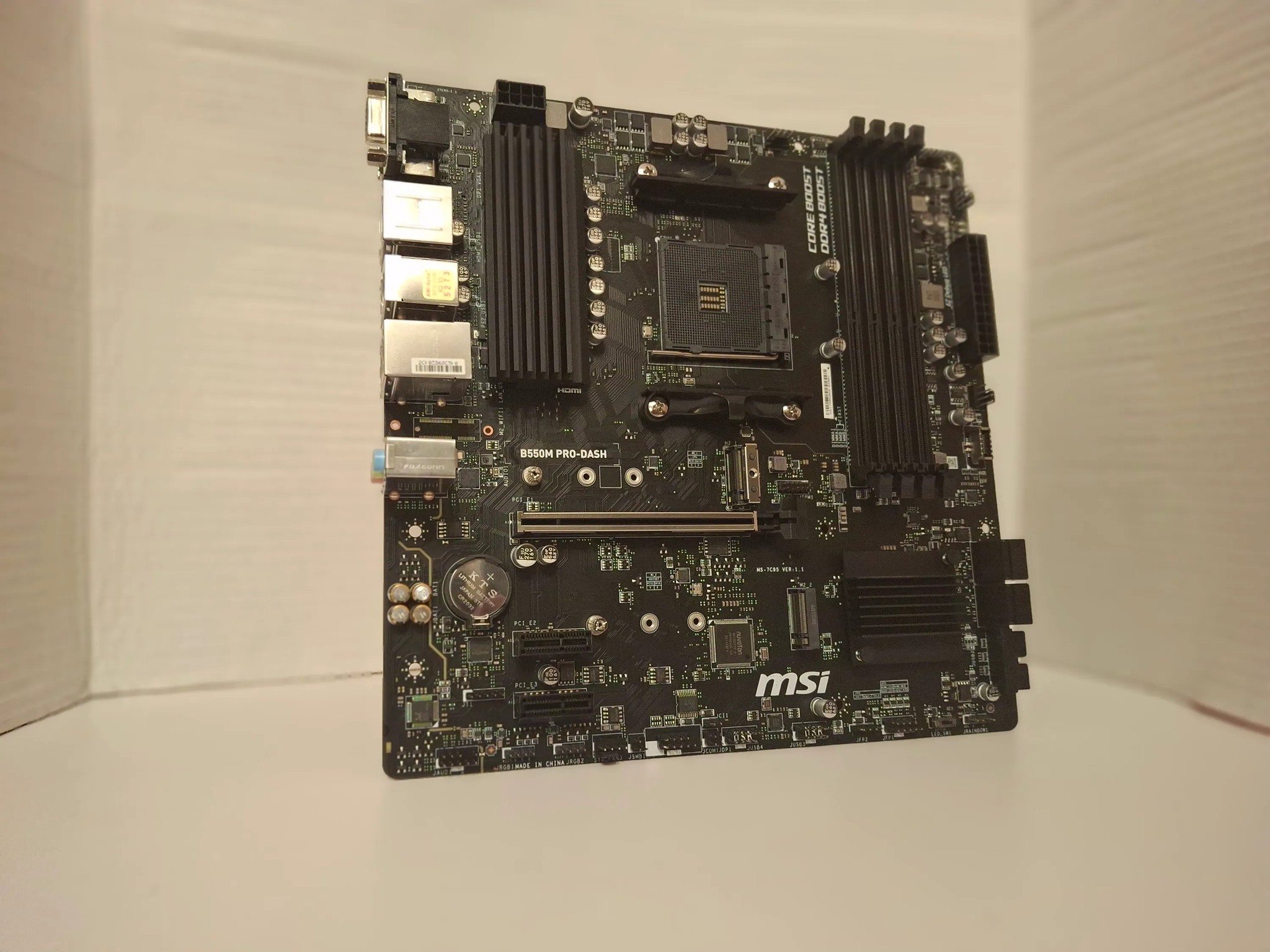 MSI B550M PRO-DASH Motherboard