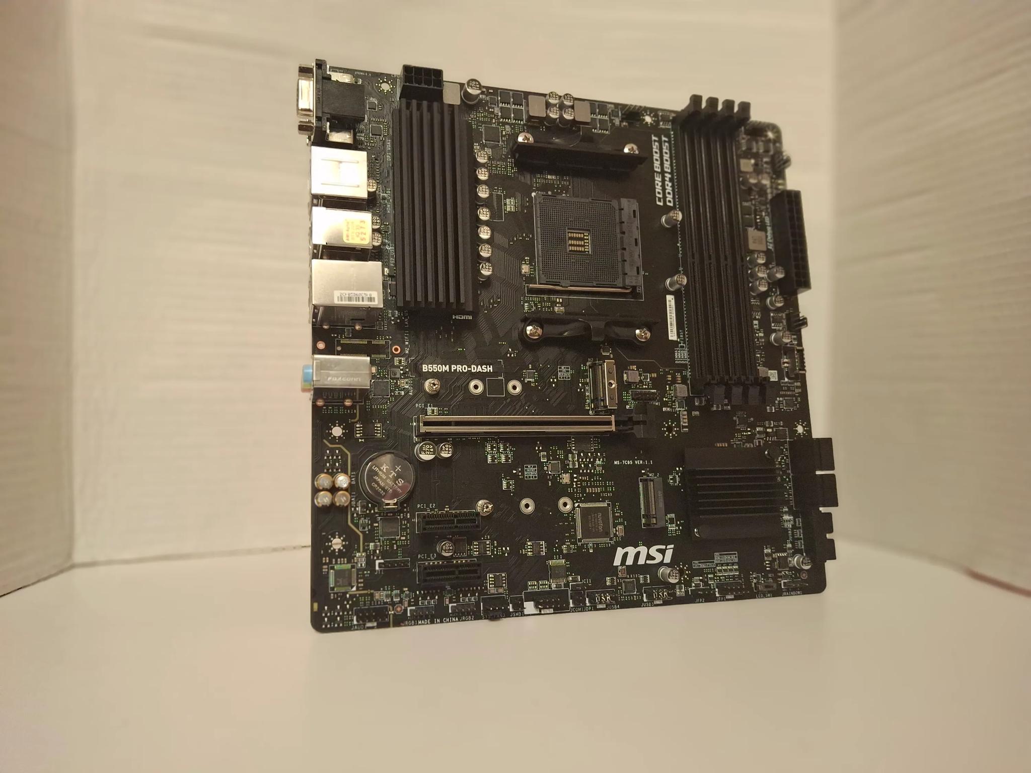 MSI B550M PRO-DASH Motherboard