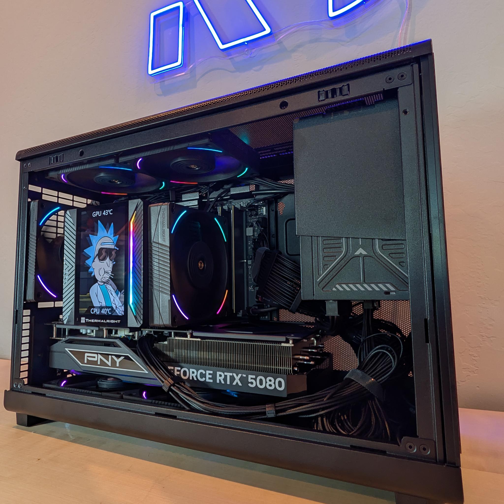 RTX 5080 // Ryzen 9800x3D // 32GB DDR5 // 2TB Gen4 NVMe // WiFi