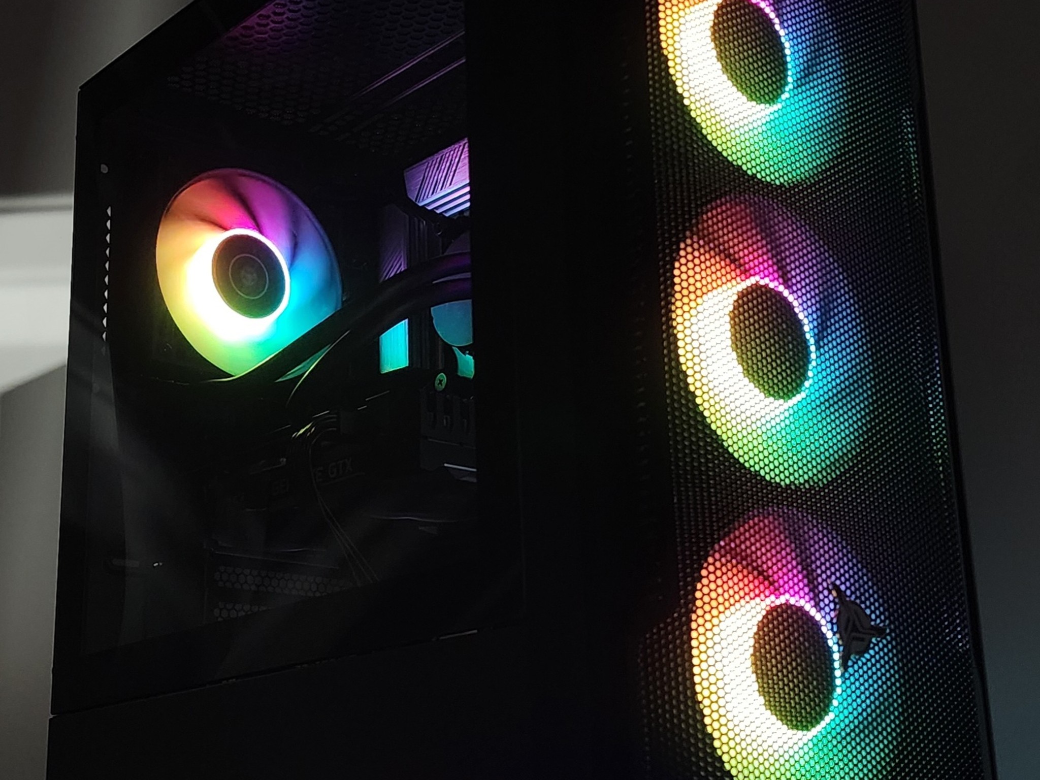 Gaming PC Ryzen 7 5700X 16GB RAM 512GB SSD GTX 1660 Ti 6GB Windows 11 Computer