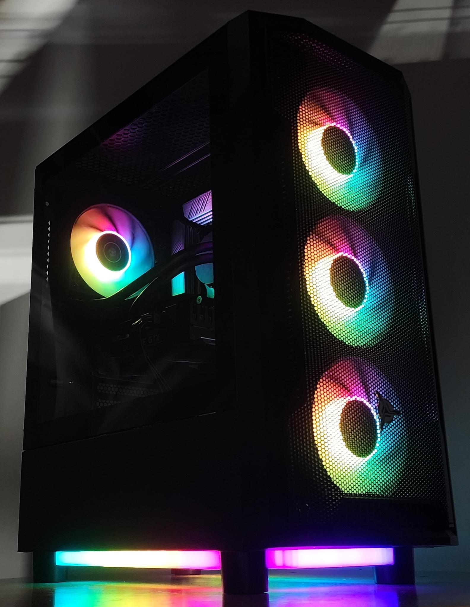 Gaming PC Ryzen 7 5700X 16GB RAM 512GB SSD GTX 1660 Ti 6GB Windows 11 Computer